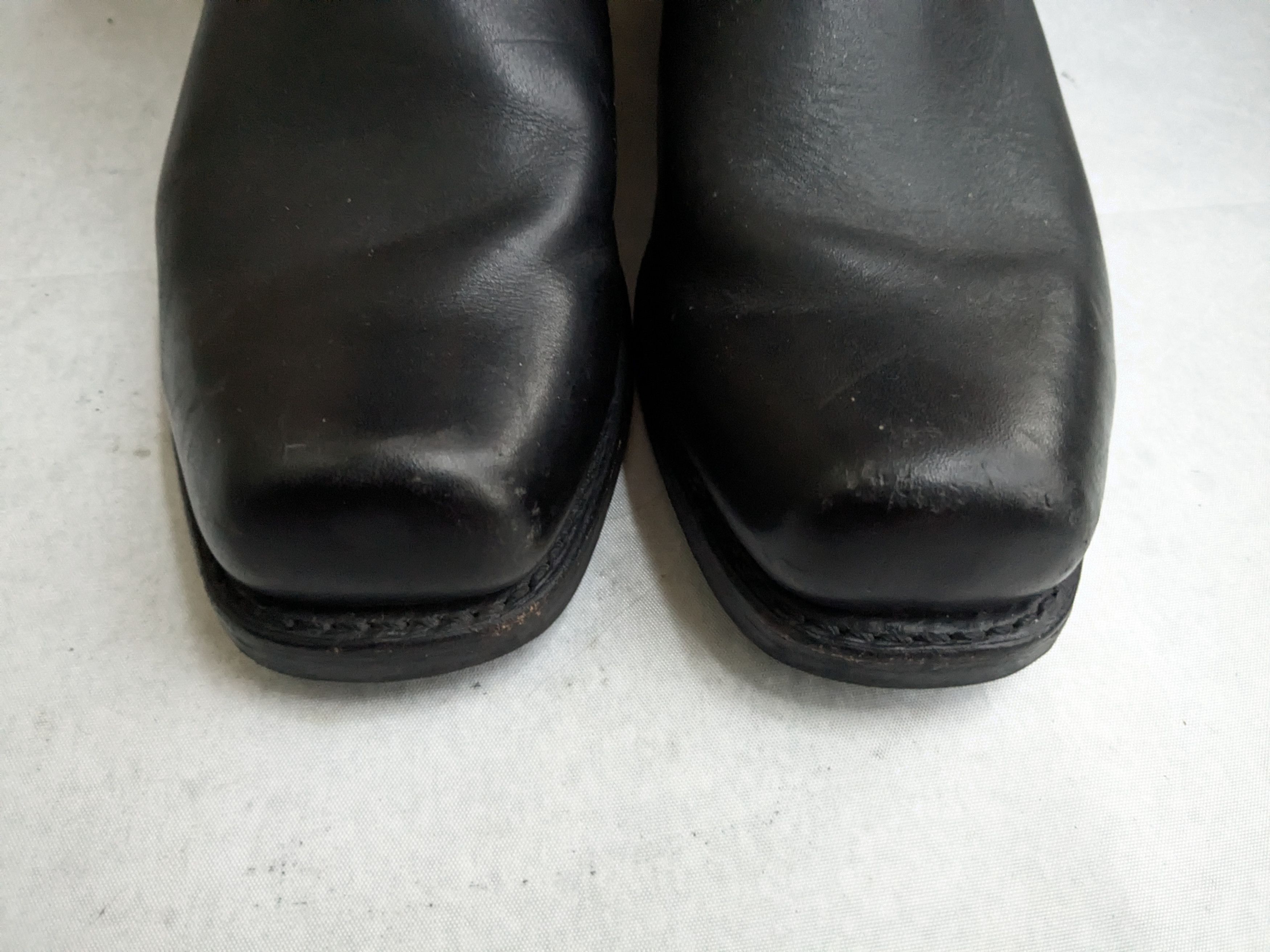 Frye Frye Harness Boots Black 13 M Leather Size US 13 / EU 46 - 4 Thumbnail