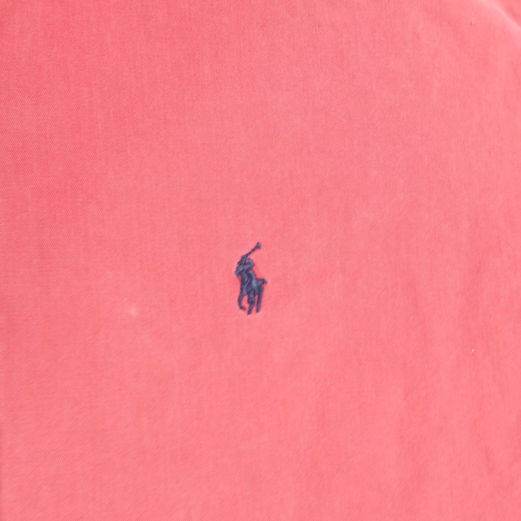 Ralph Lauren VINTAGE Ralph Lauren Shirt Mens L Pink Blake Twill Button-Up Pony Logo Collared Short Sleeve Classic Preppy Mens Size US L / EU 52-54 / 3 - 3 Thumbnail