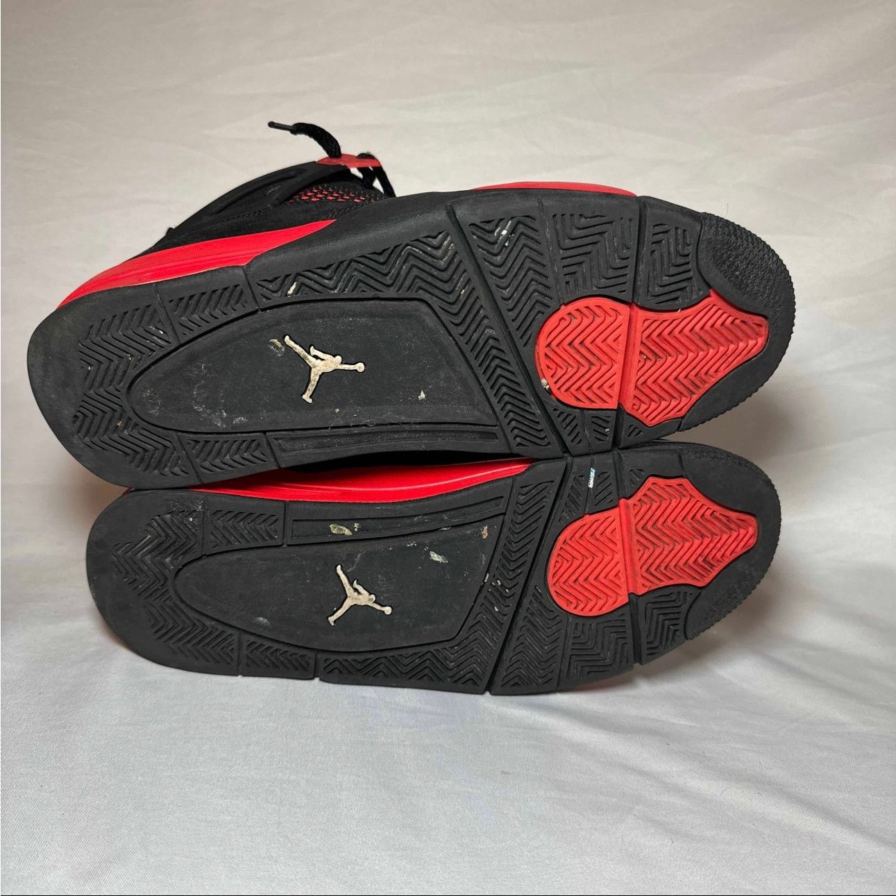 Jordan Brand × Nike Size 11 - Nike Air Jordan 4 Retro Red Thunder Men's Shoes Size US 11 / EU 44 - 6 Thumbnail