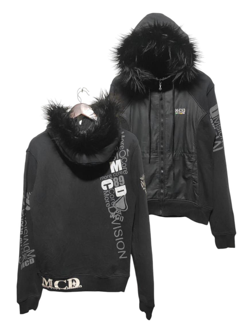 Le Grande Bleu (L.G.B.) MCD Punk Rock Surf Zipper Fur Hoodie LGB IfSixWasNine style Size US M / EU 48-50 / 2 - 2 Thumbnail