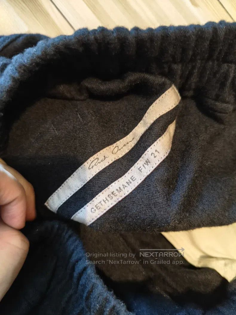 Rick Owens RICK OWENS 21 Autumn and Winter bela wool pants, size 46 Size US 30 / EU 46 - 6 Thumbnail