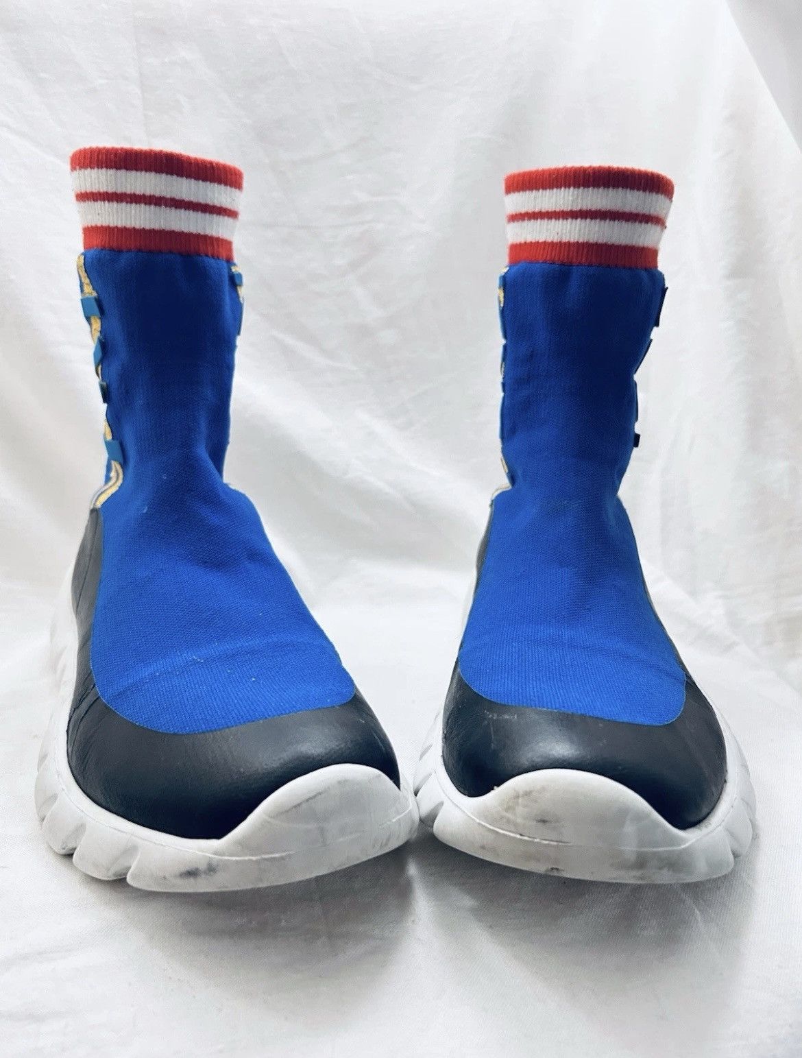 Fendi Fendi try hope sock cloth trainers size 10 Size US 10 / EU 43 - 2 Thumbnail