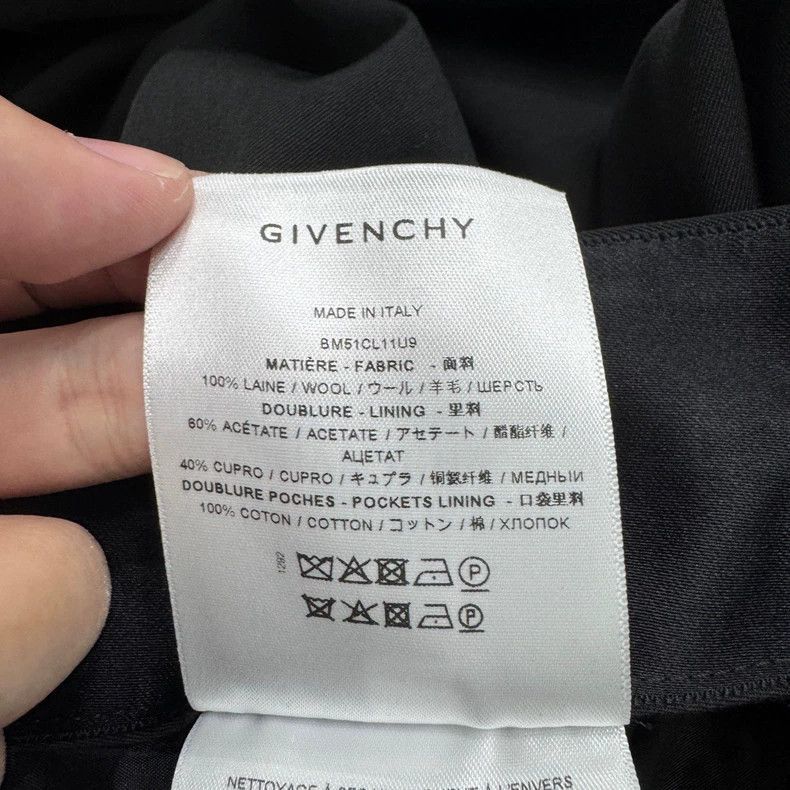 Other Givenchy Givenchy Solid Wool Casual Pants -2507 Size US 44 / EU 60 - 4 Thumbnail