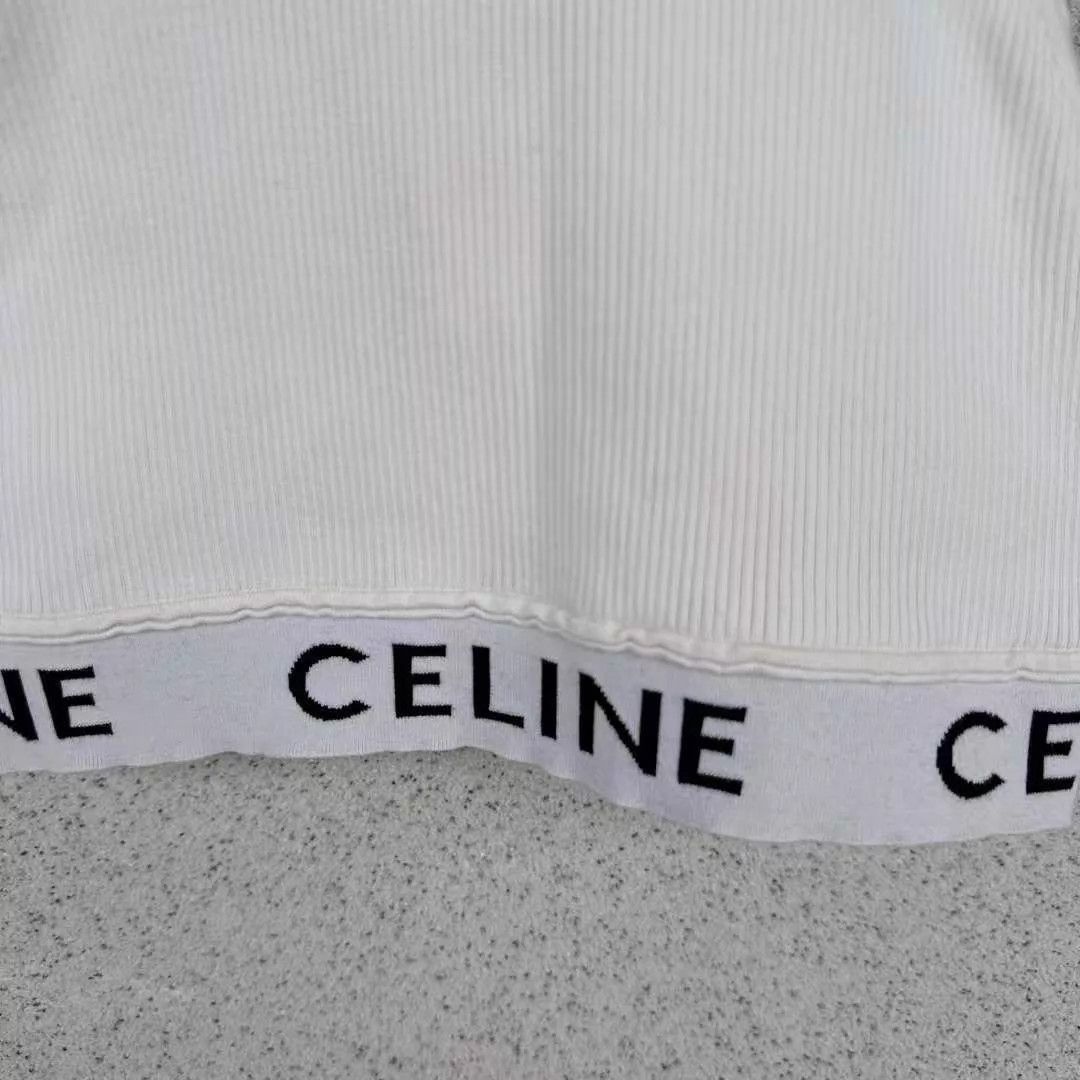 Celine Celine Slogan Tank Top M Worn Once Size M / US 6-8 / IT 42-44 - 3 Thumbnail