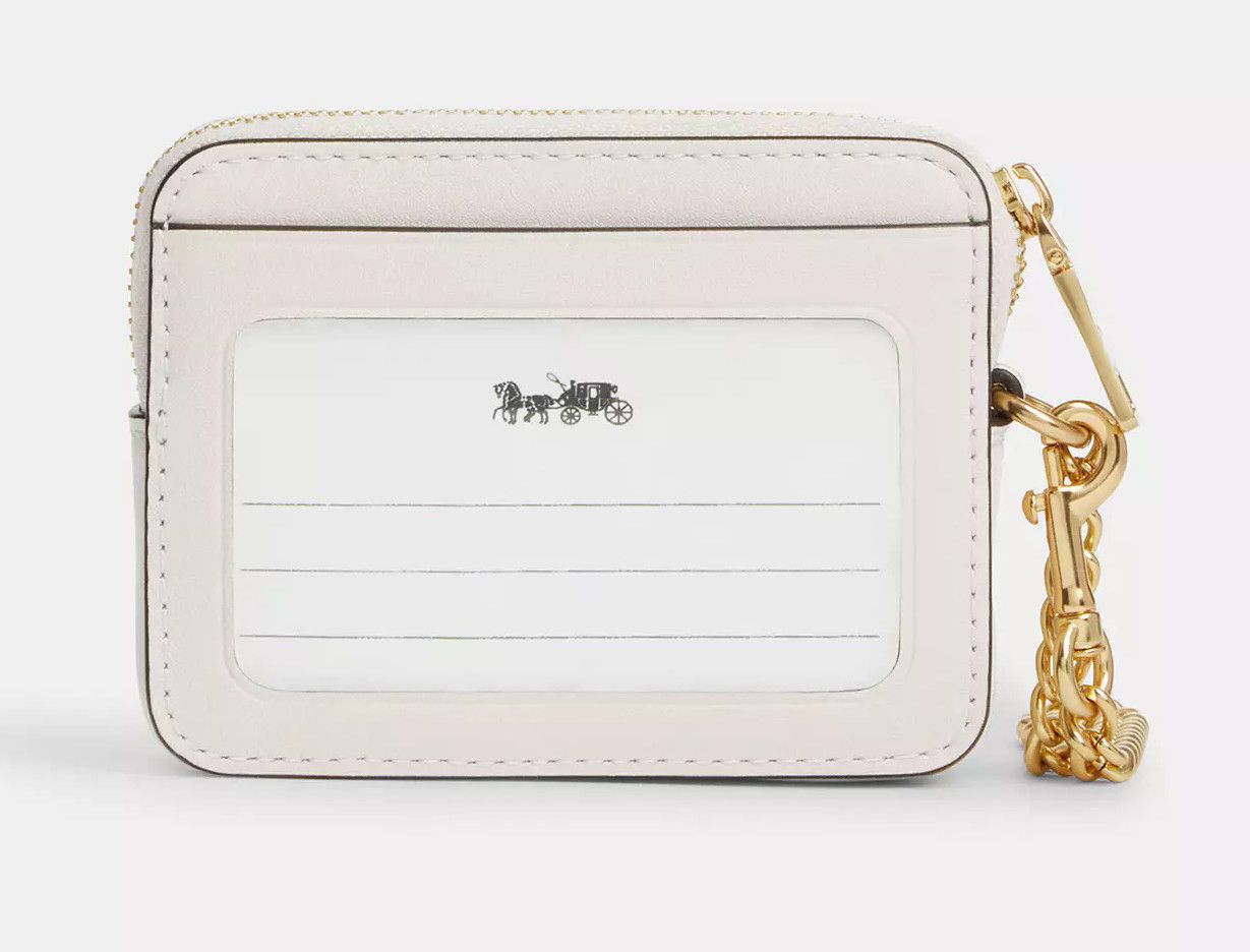 Coach NWT Coach Zip Card Case With Quilting CZ467 Size ONE SIZE - 4 Thumbnail