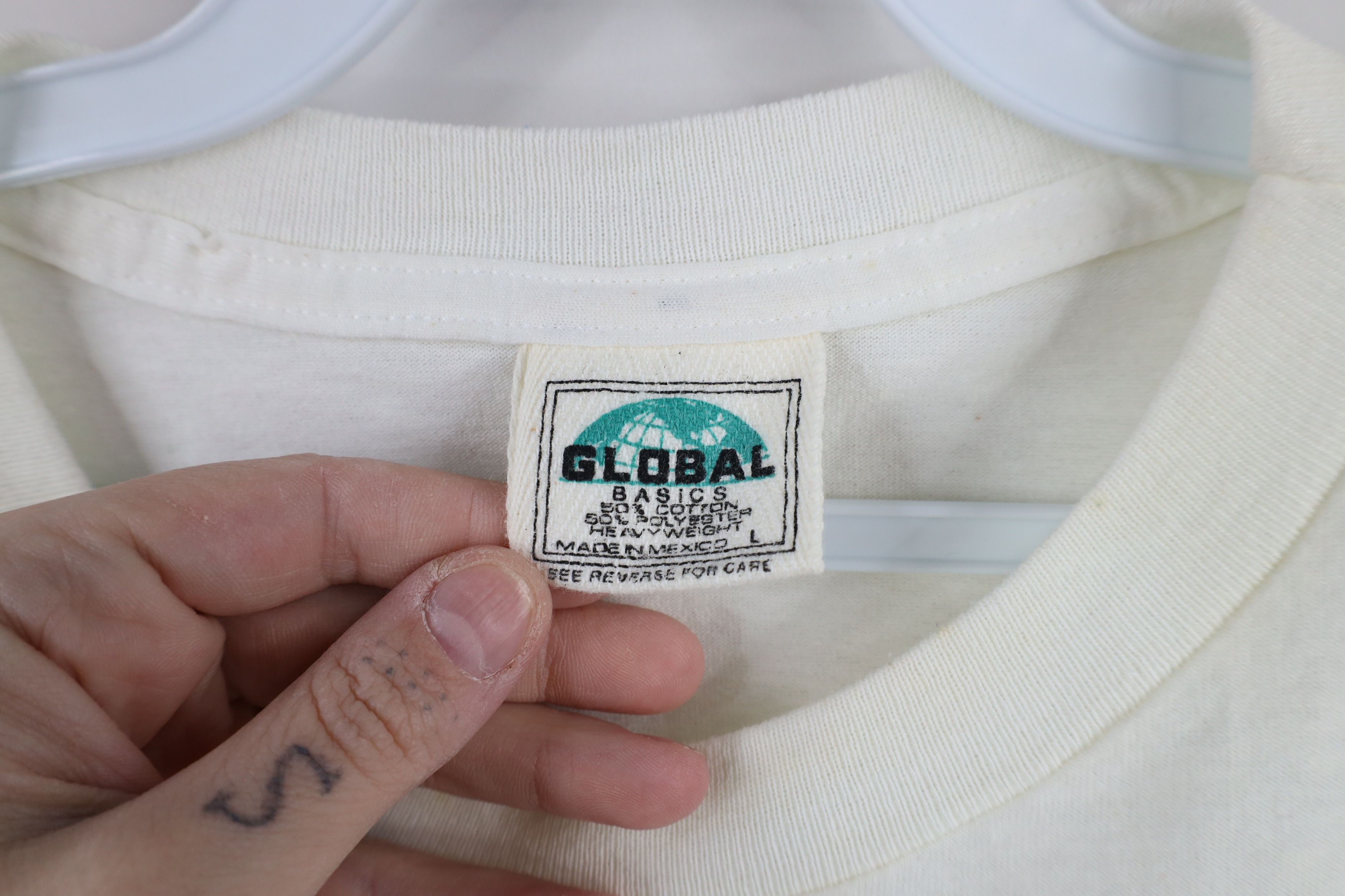 Vintage Vintage 90s Streetwear Cruise Fun Ship Gambling T-Shirt Size L / US 10 / IT 46 - 8 Thumbnail