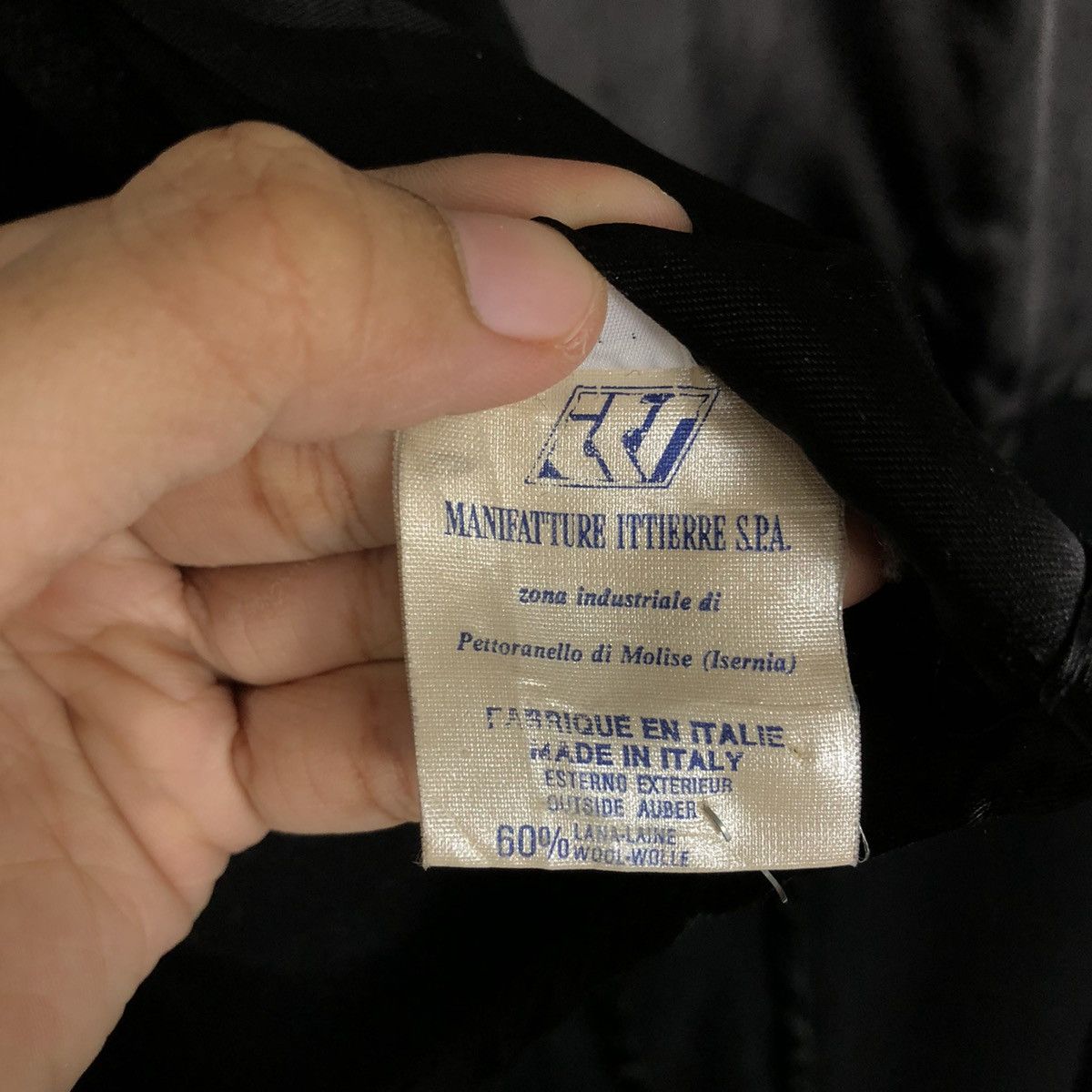 Versace Jeans Couture Vintage Heavy Wool Jacket Black Versace Jeans Couture Italy Size US M / EU 48-50 / 2 - 21 Thumbnail