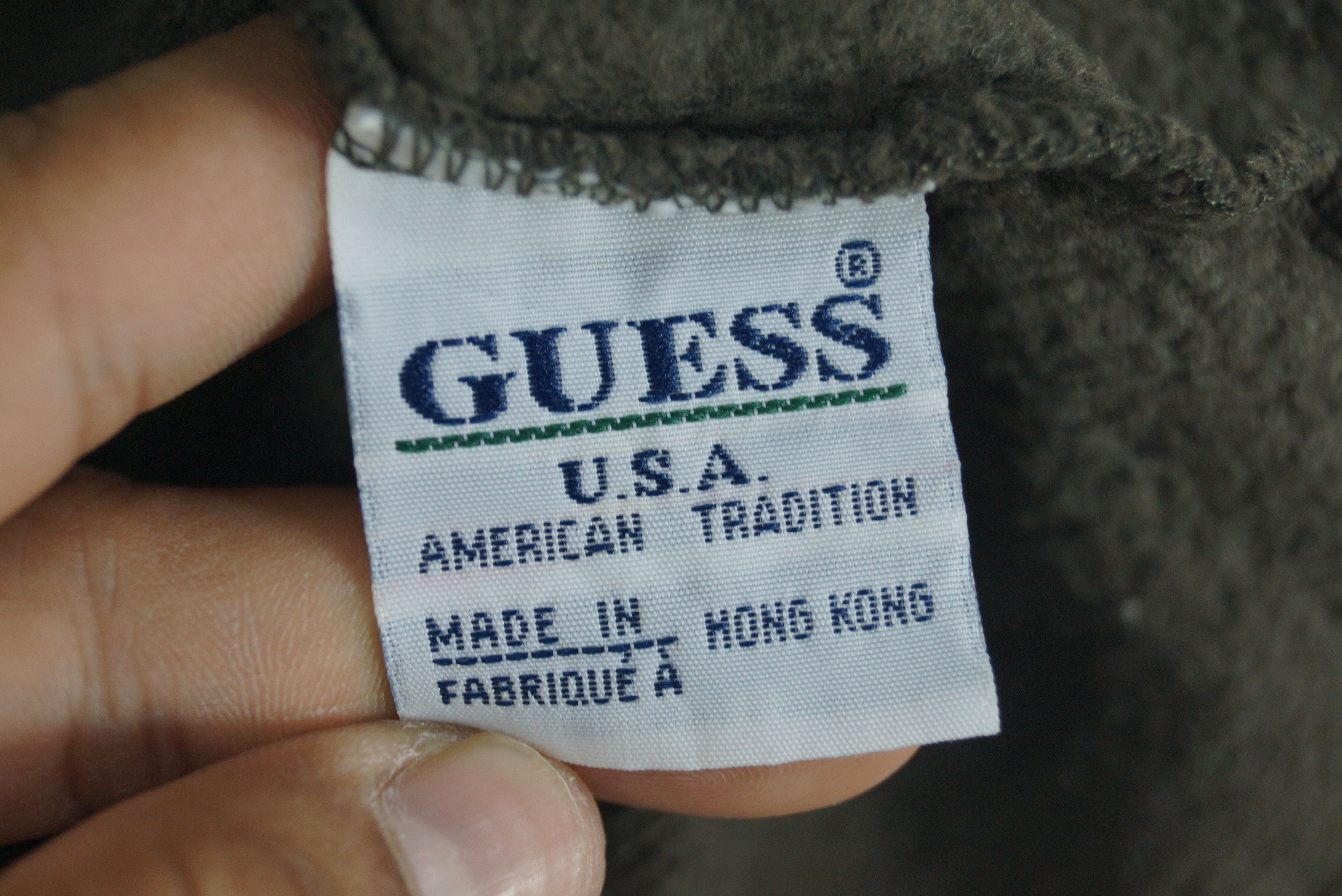 Guess × Vintage Guess Sweatshirt Collar Button Up Nice Design Size US M / EU 48-50 / 2 - 5 Thumbnail