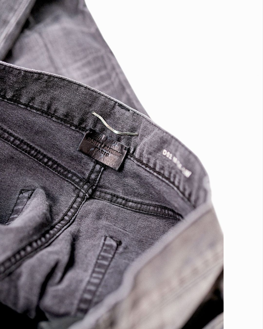 Saint Laurent Paris Saint Lauren D02 M / SK - LW Stretch Denim Size US 32 / EU 48 - 4 Thumbnail