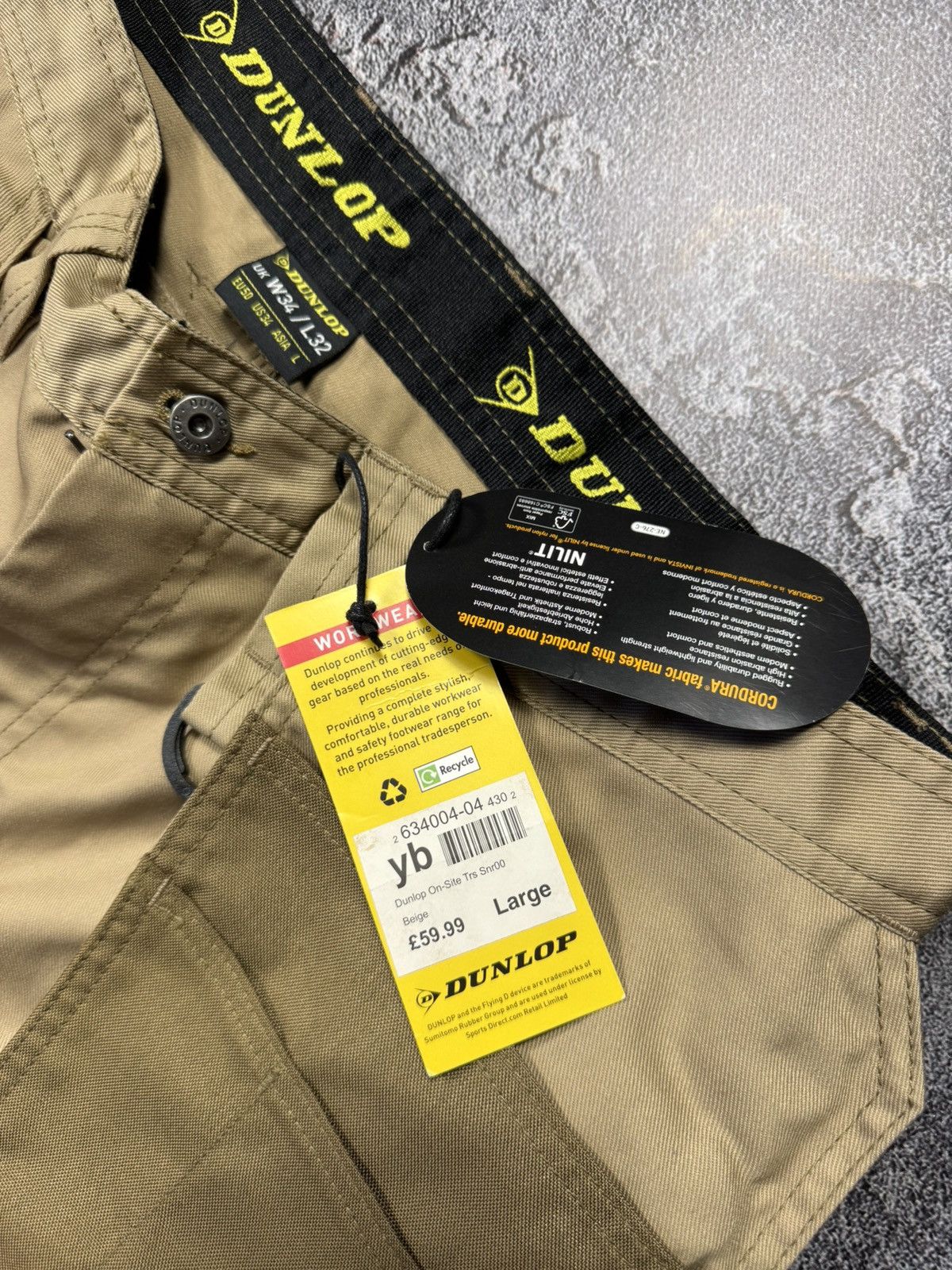 Dunlop Dunlop On-Site Workwear Trousers — New with Tags Size US 34 / EU 50 - 7 Thumbnail