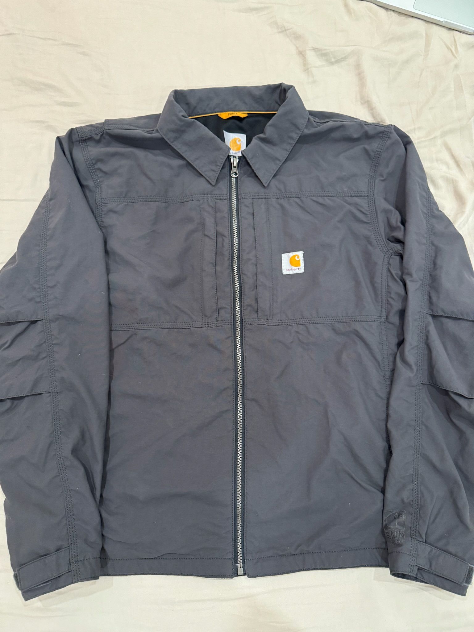 Carhartt Carhartt Full Swing Jacket Gray Nylon Force Chore Bomber Size US M / EU 48-50 / 2 - 1 Thumbnail