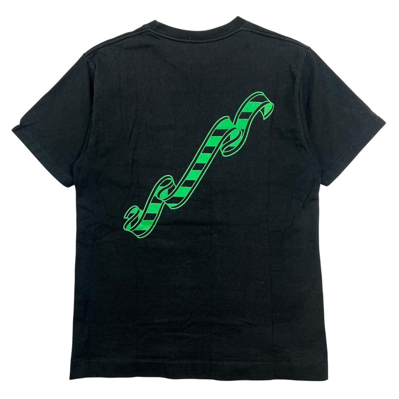 Bape Vintage 2000s Bape Bapesta Star Girl T-Shirt Green - Medium Size US M / EU 48-50 / 2 - 2 Thumbnail