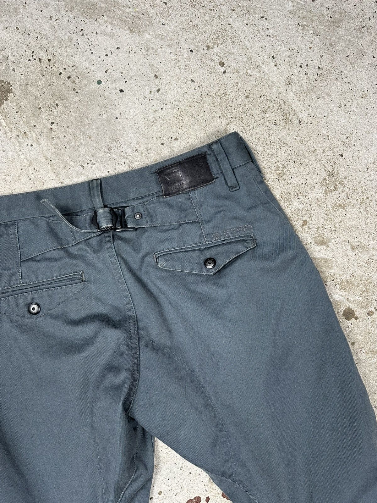 G-Star Vintage Y2K G Star Raw 3301 Chino Loose Tapered Pants Size US 31 - 14 Thumbnail