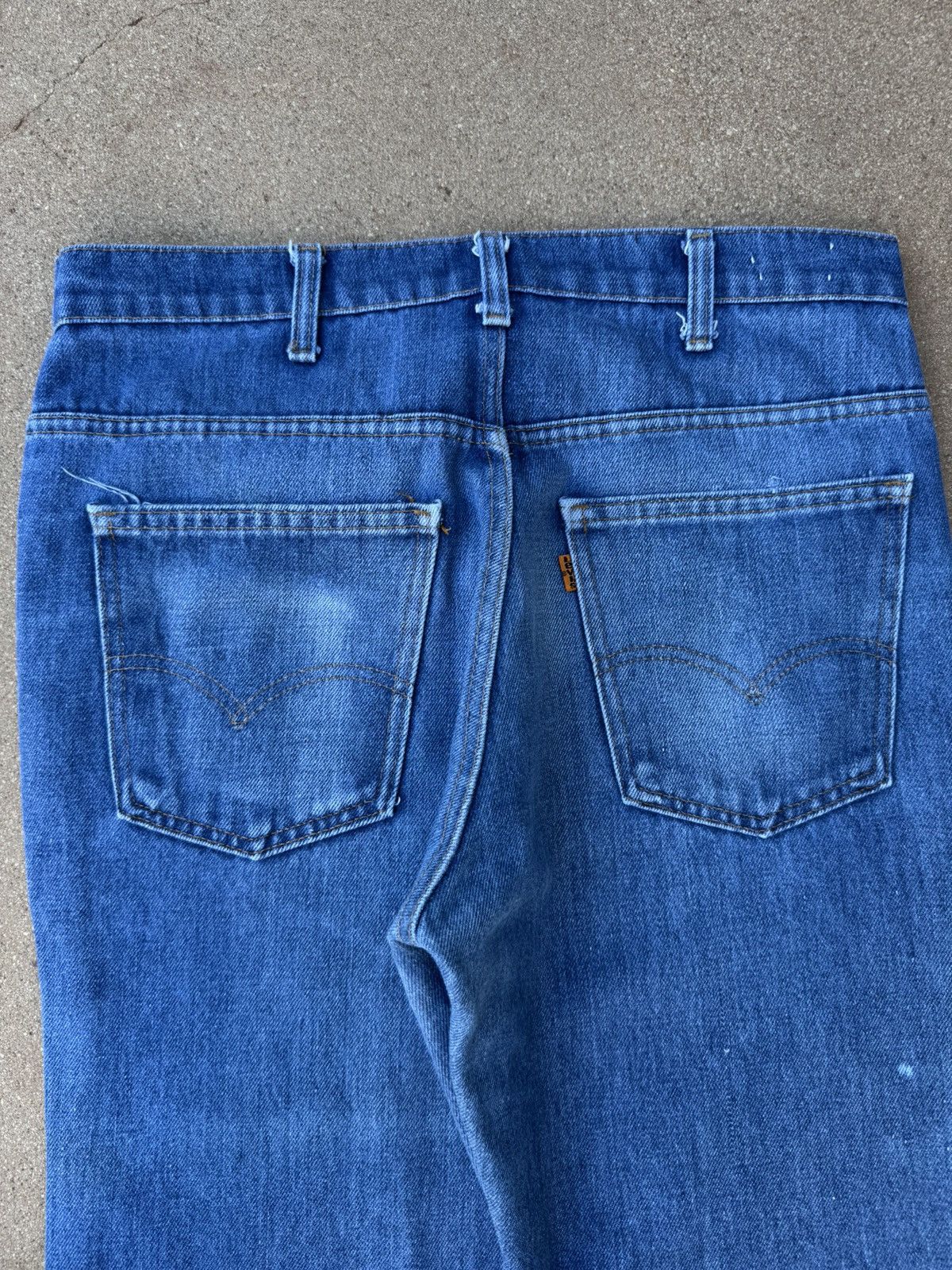 Levi's Vtg 80’s Levi’s 646 Orange Tab Bellbottom Flare Jeans 34x29 Size US 34 / EU 50 - 7 Thumbnail