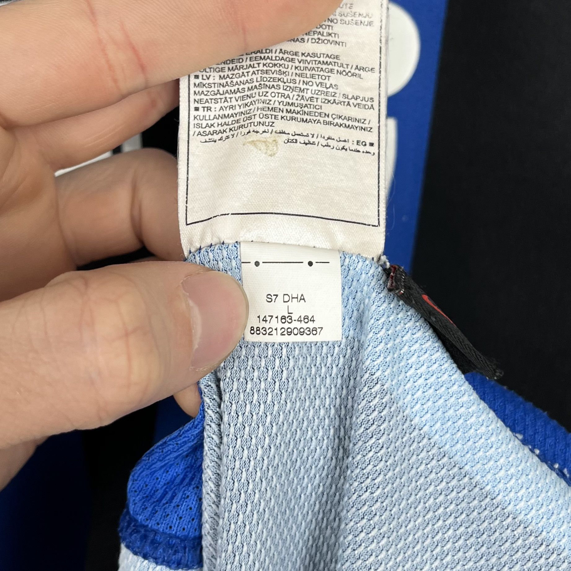 Nike Vintage Nike Inter Milan Home Soccer Jersey 2006/2007 Size US L / EU 52-54 / 3 - 12 Thumbnail