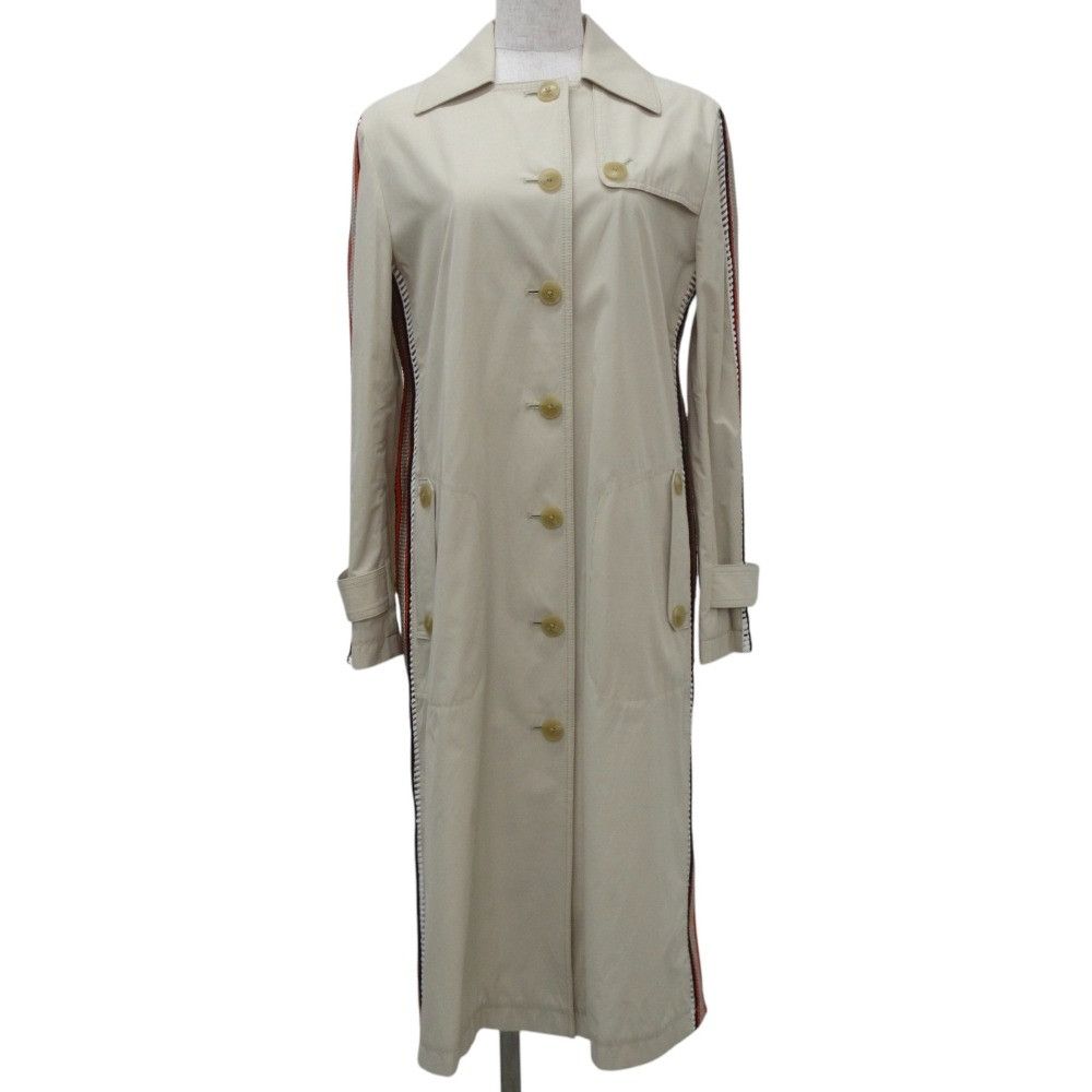 Tory Burch Tory Burch Tory Burch Side Line Long Trench Coat Others Outerwear DUTY FREE for USA Size ONE SIZE - 1 Thumbnail