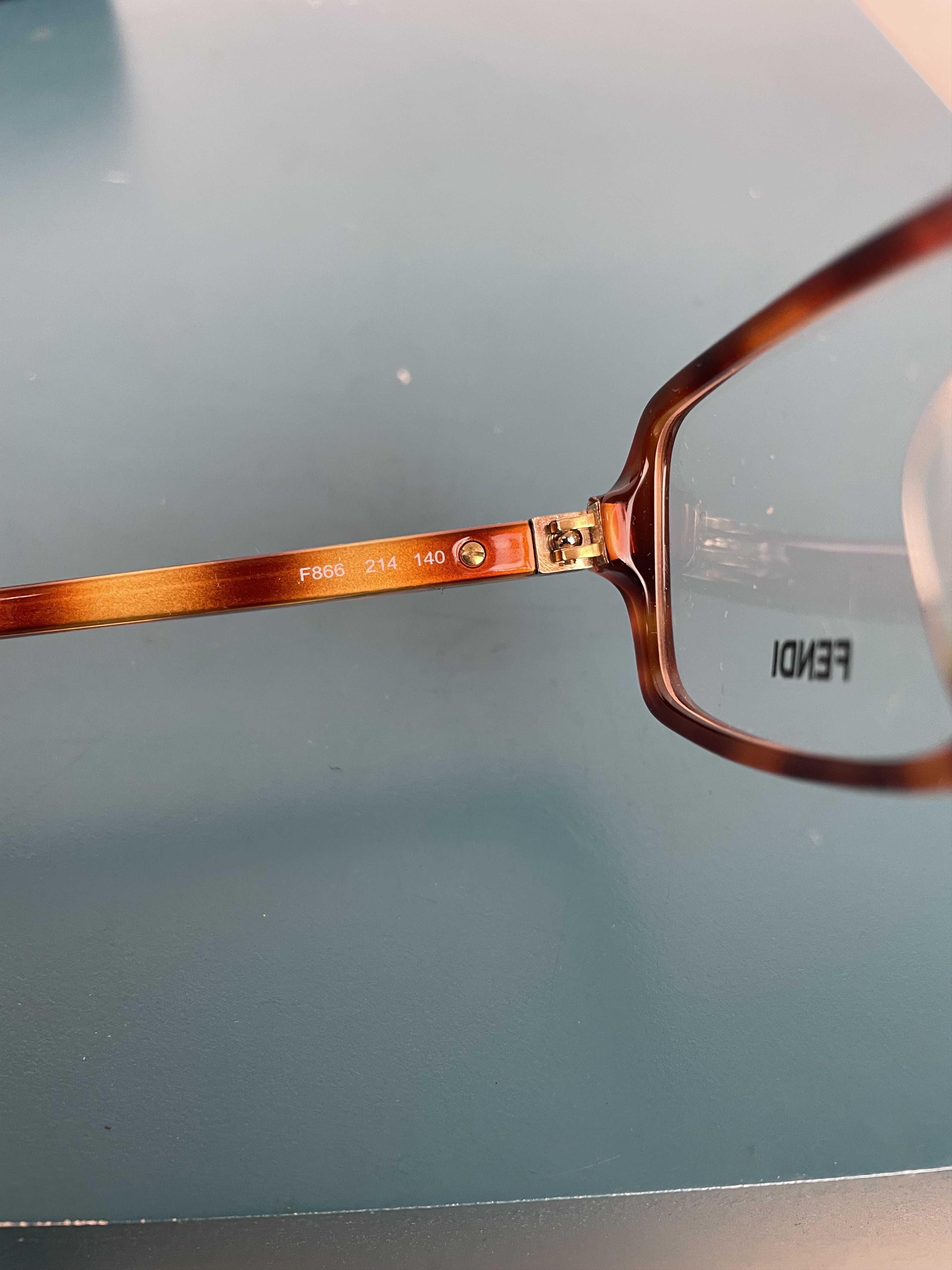 NWT Fendi Women’s Eyeglasses F866 214 140 Leopard