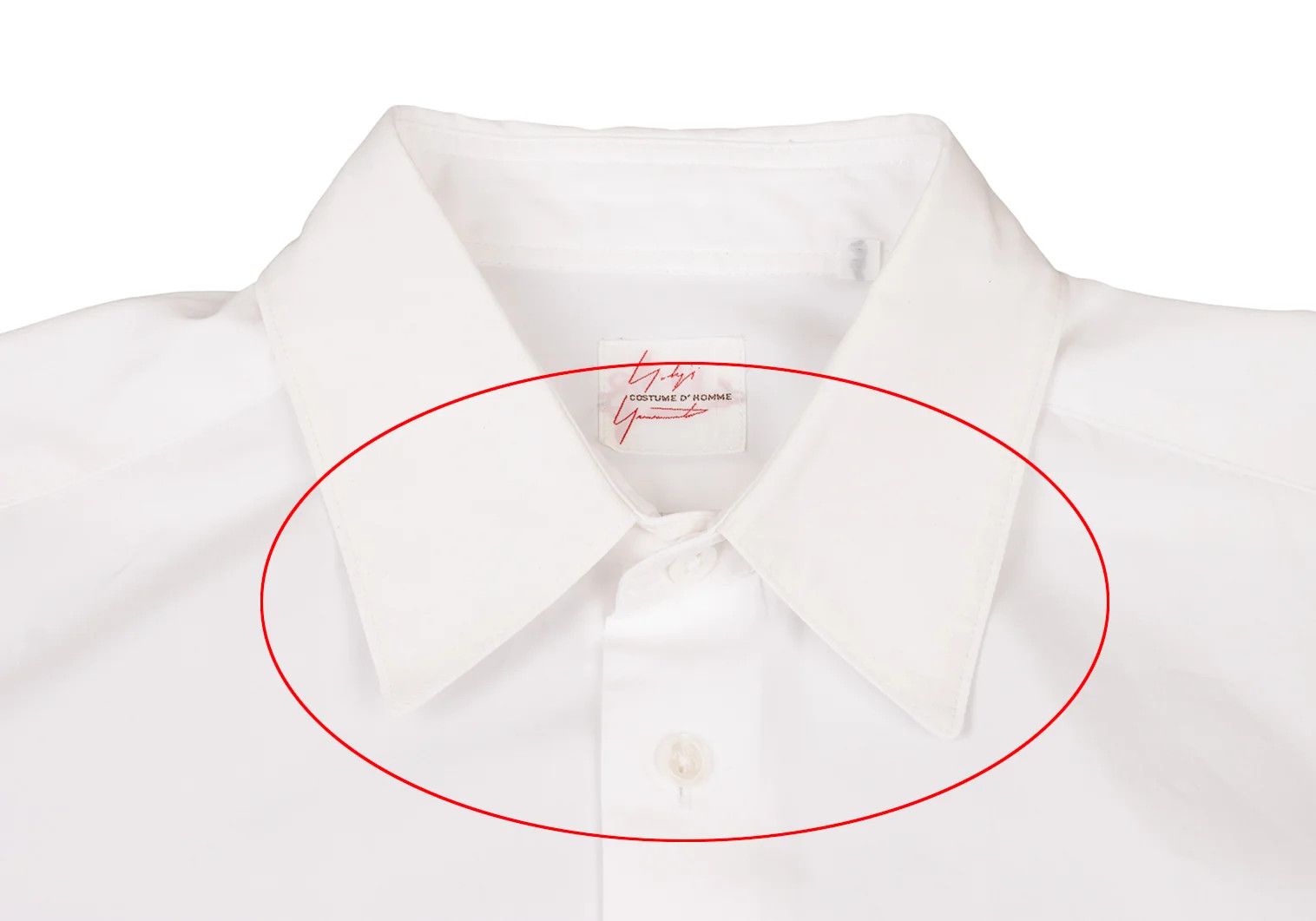 Yohji Yamamoto Yohji Yamamoto Costume D'Homme Basic Shirt White Size US S / EU 44-46 / 1 - 3 Thumbnail