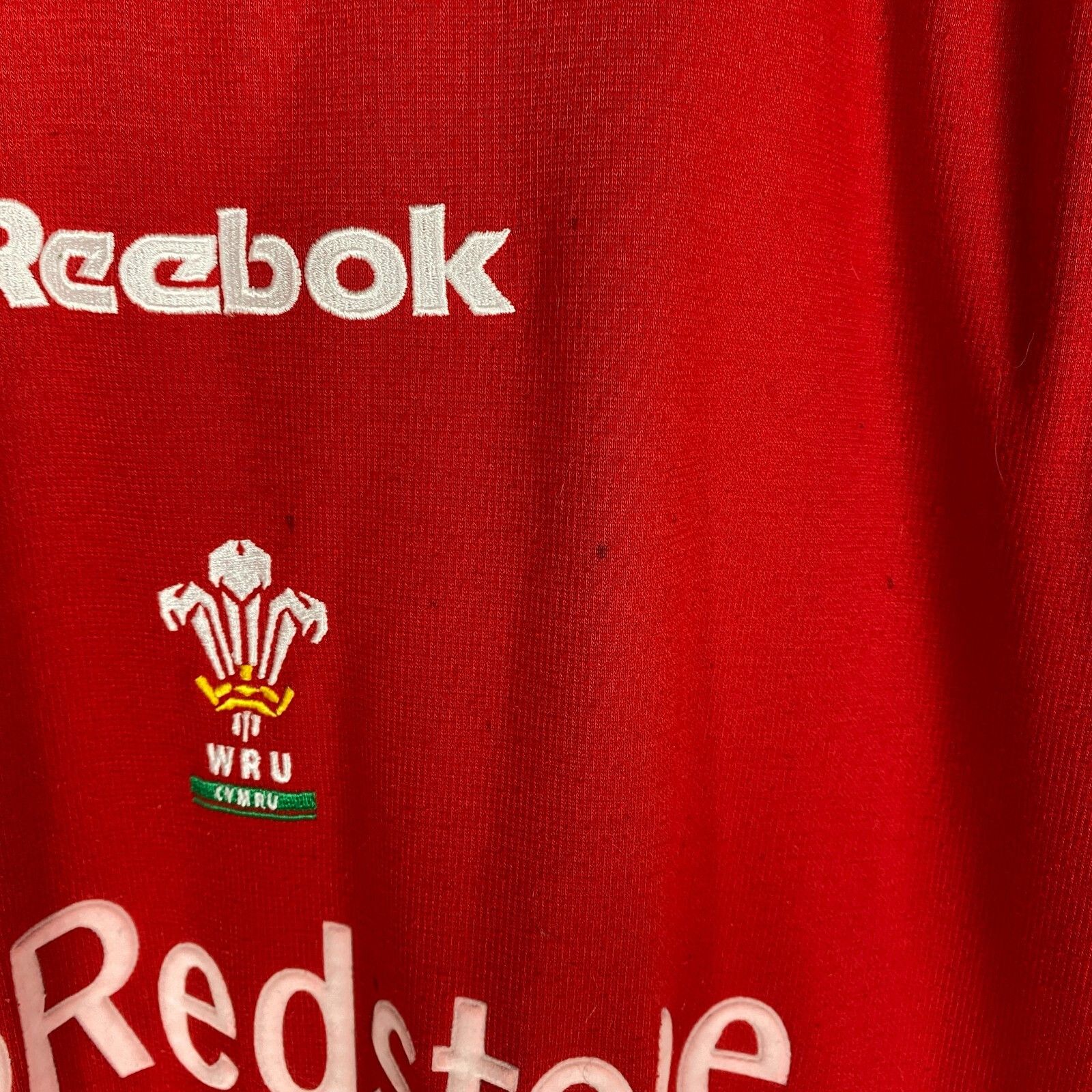 Reebok Reebok Vintage Rugby Tee Wru Welsh Men's Size XXXL Red ` Size US XXL / EU 58 / 5 - 5 Thumbnail