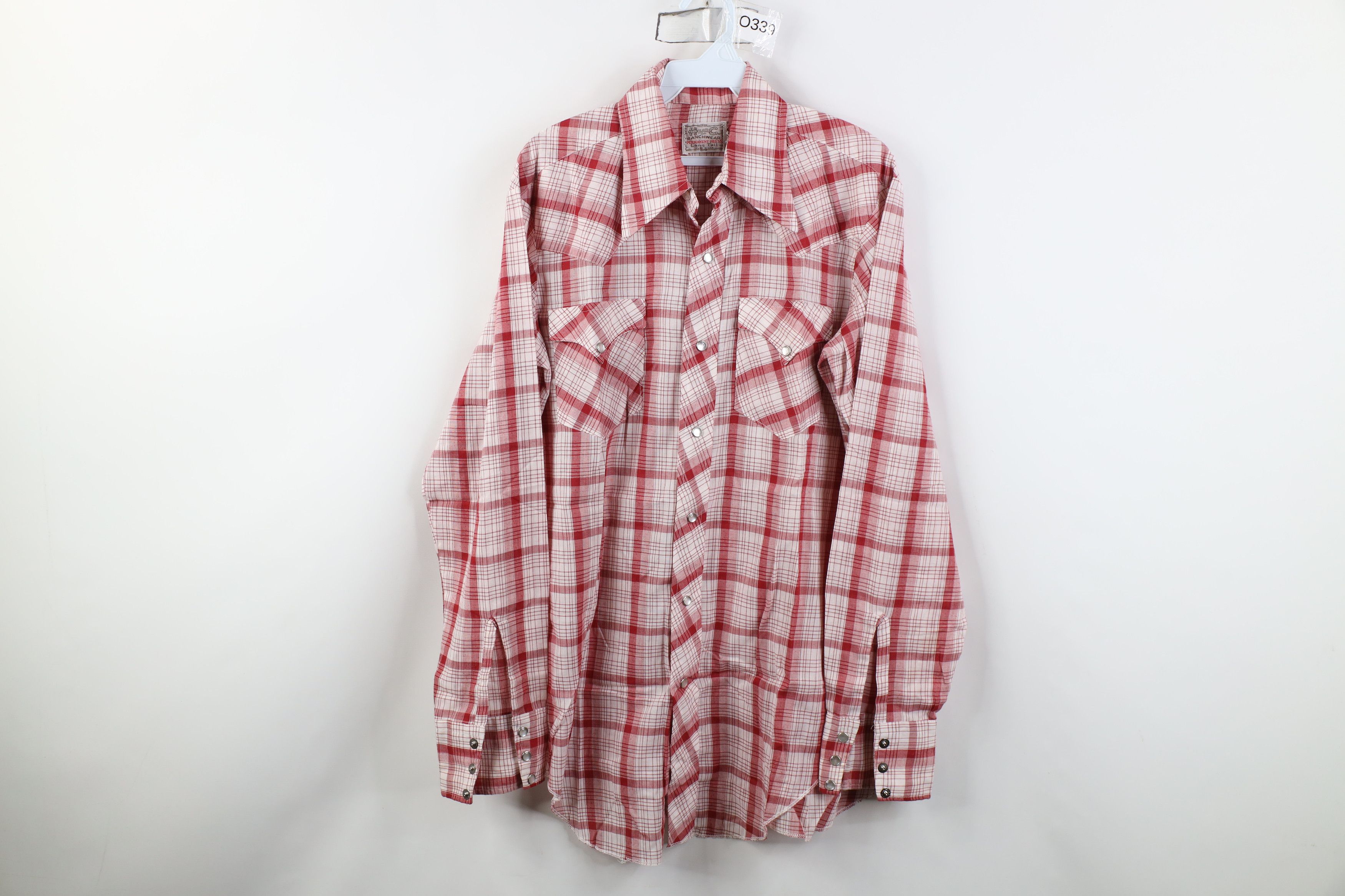 Vintage Vintage 70s Streetwear Collar Western Cowboy Button Shirt Size US M / EU 48-50 / 2 - 1 Thumbnail
