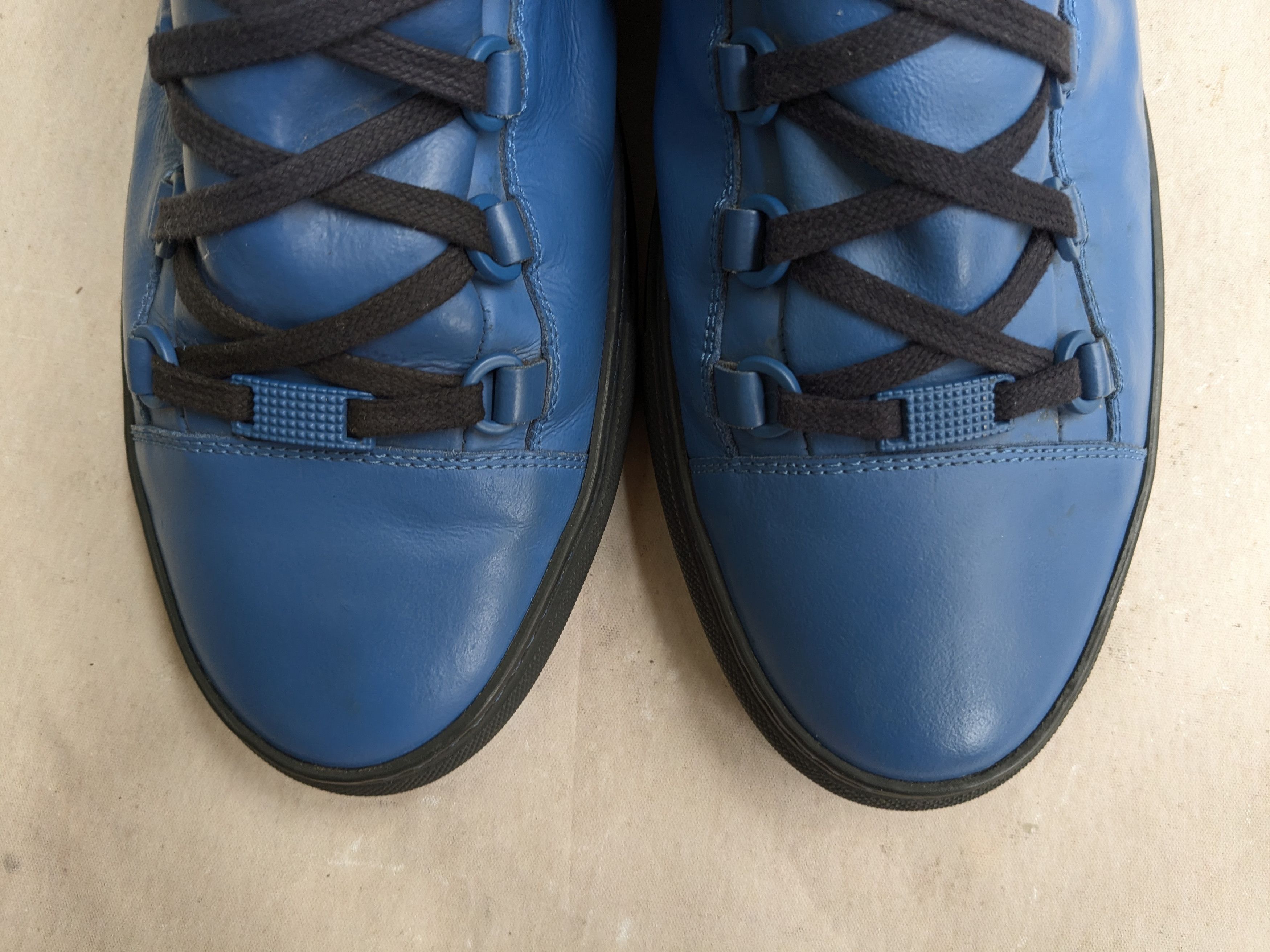 Balenciaga Balenciaga Arena Blue 13 High Tops Suede Size US 13 / EU 46 - 3 Thumbnail