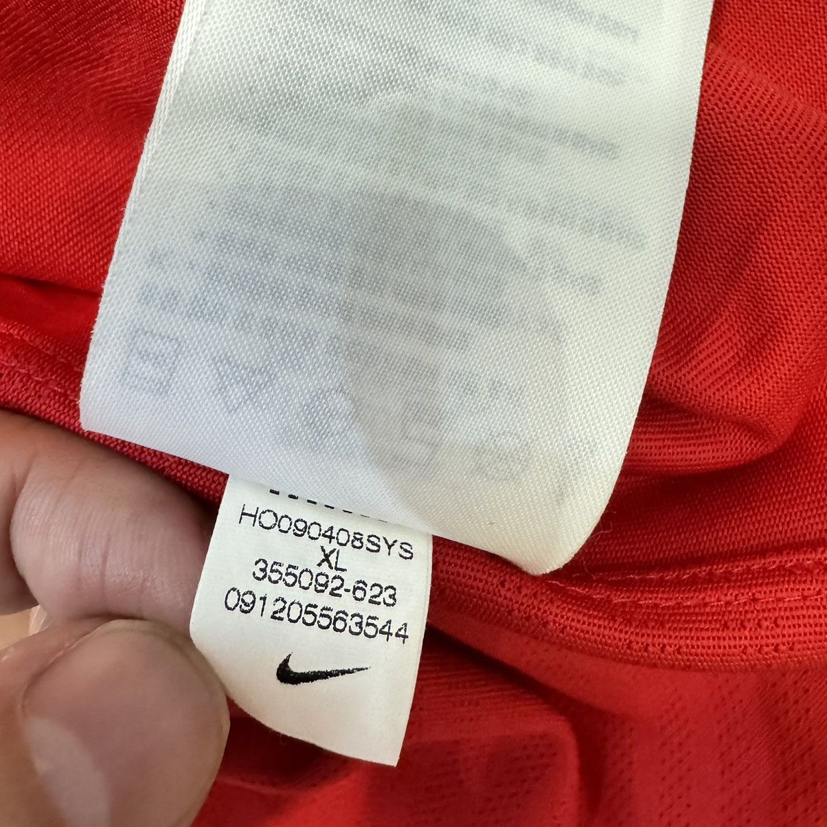 Nike Manchester United 09/10 longsleeves home shirt #7 Owen Size US XL / EU 56 / 4 - 10 Thumbnail
