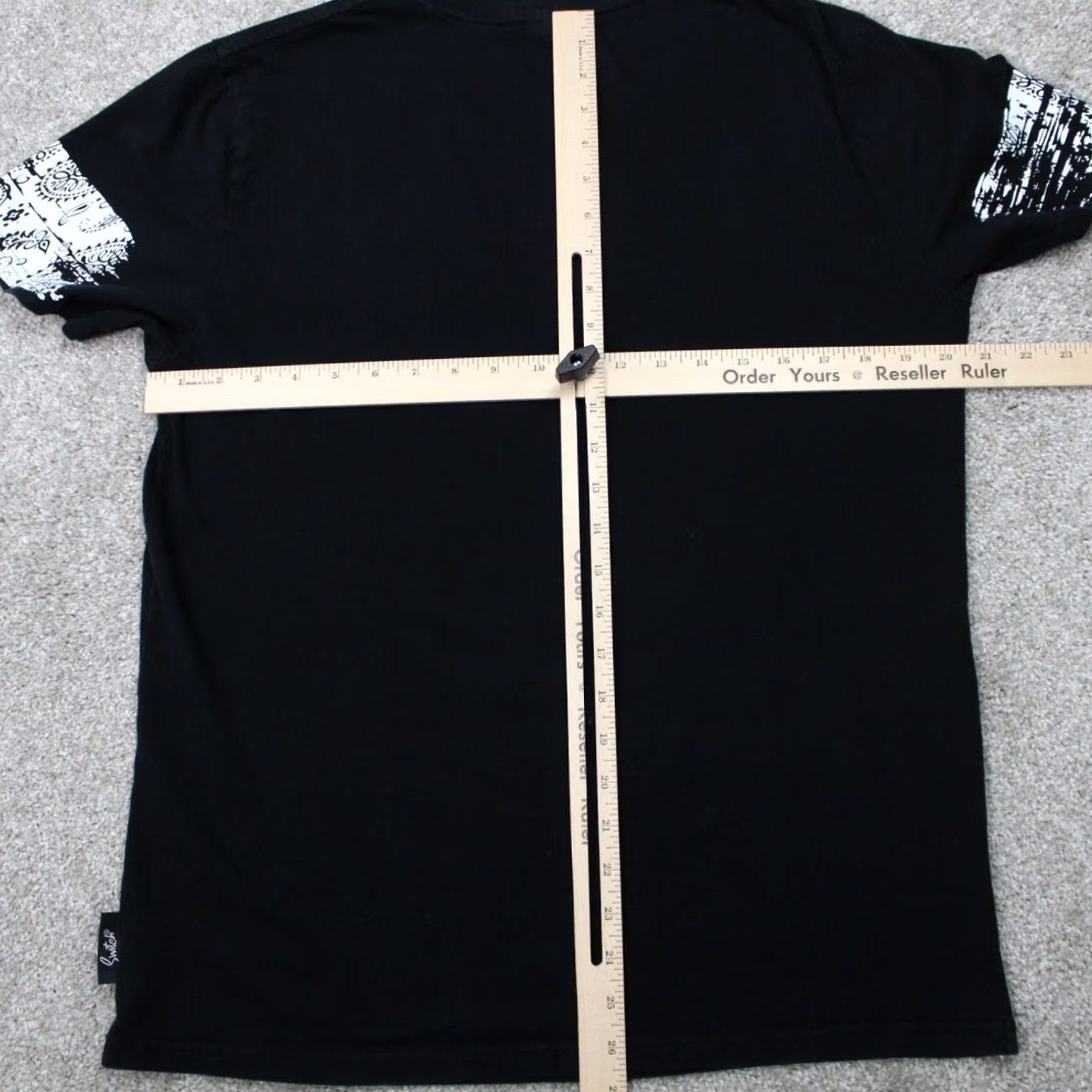 Vintage Switch Remarkable Money Shirt Mens Large Black S/S Cotton Pullover Size US L / EU 52-54 / 3 - 7 Thumbnail