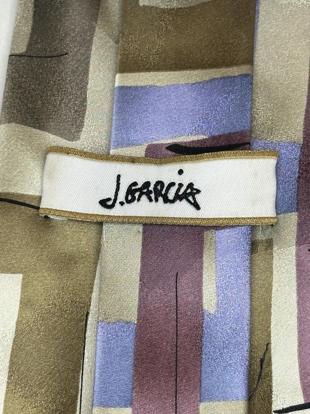 Other Vintage J. Garcia Limited Edition Space Container silk tie Size ONE SIZE - 2 Thumbnail