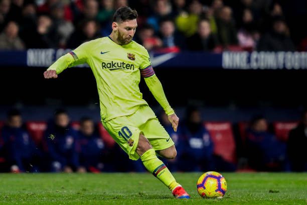 Nike Barcelona away 2018/2019 lionel messi jersey football Size US S / EU 44-46 / 1 - 14 Thumbnail