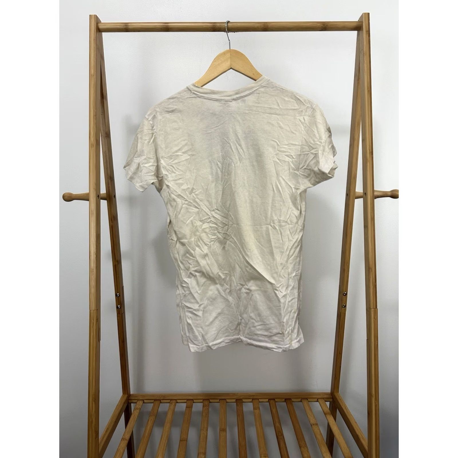Hanes VINTAGE 70s Rick Derringer All American Boy Band Concert Tee Hanes T-Shirt Cream Size L Mens Size US L / EU 52-54 / 3 - 2 Thumbnail