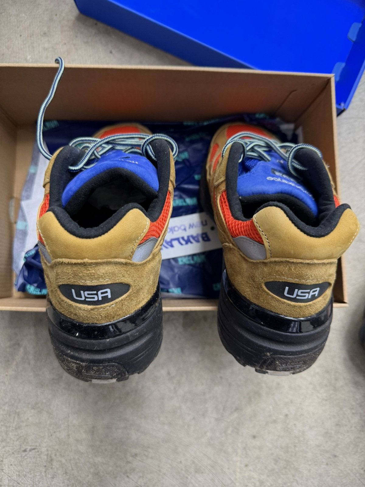 Action Bronson × New Balance Action Bronson New Balance 992 Tiger Eye Size US 7.5 / EU 40-41 - 3 Thumbnail