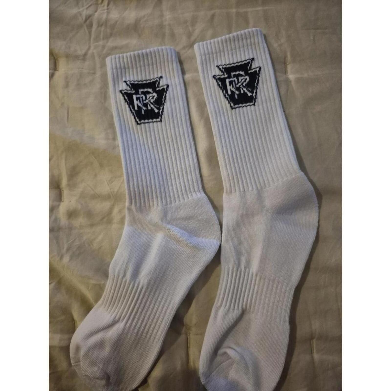 Rhude Rhude Black Triple R Logo Socks Size ONE SIZE - 4 Thumbnail