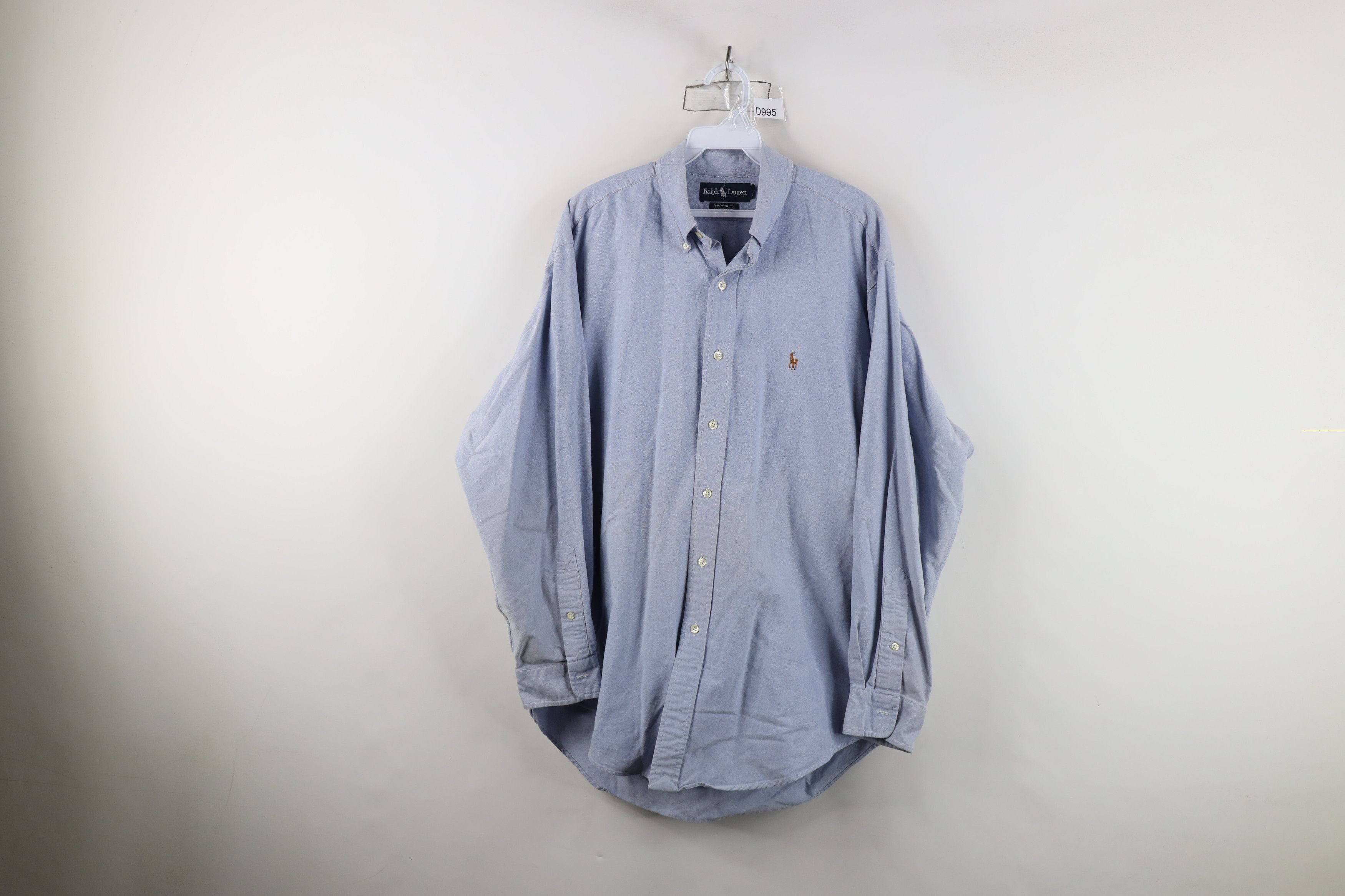 Polo Ralph Lauren Vintage 90s Ralph Lauren Oxford Collared Button Down Shirt Size US M / EU 48-50 / 2 - 1 Thumbnail