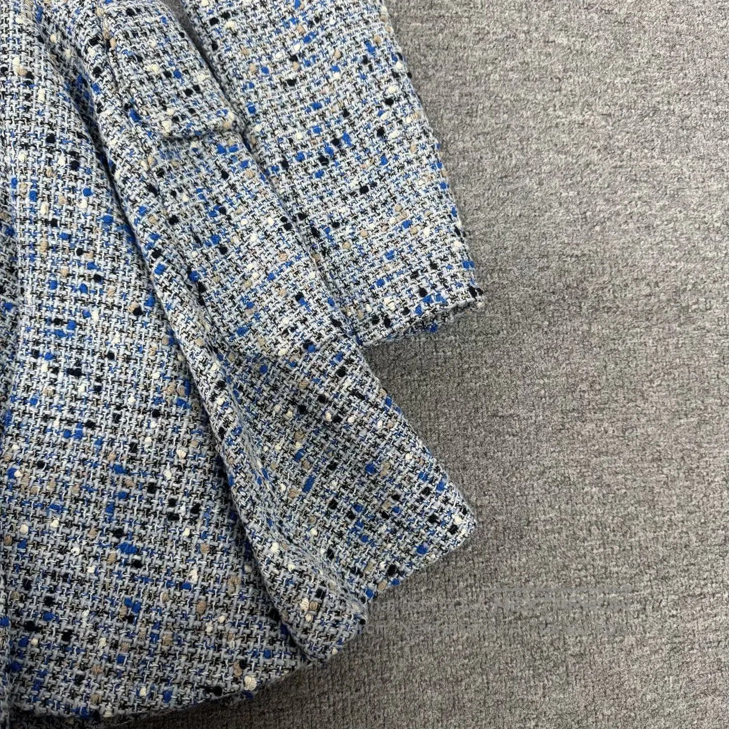 Dior Dior Blue, coarse woolen knit coat| Size S / US 4 / IT 40 - 4 Thumbnail