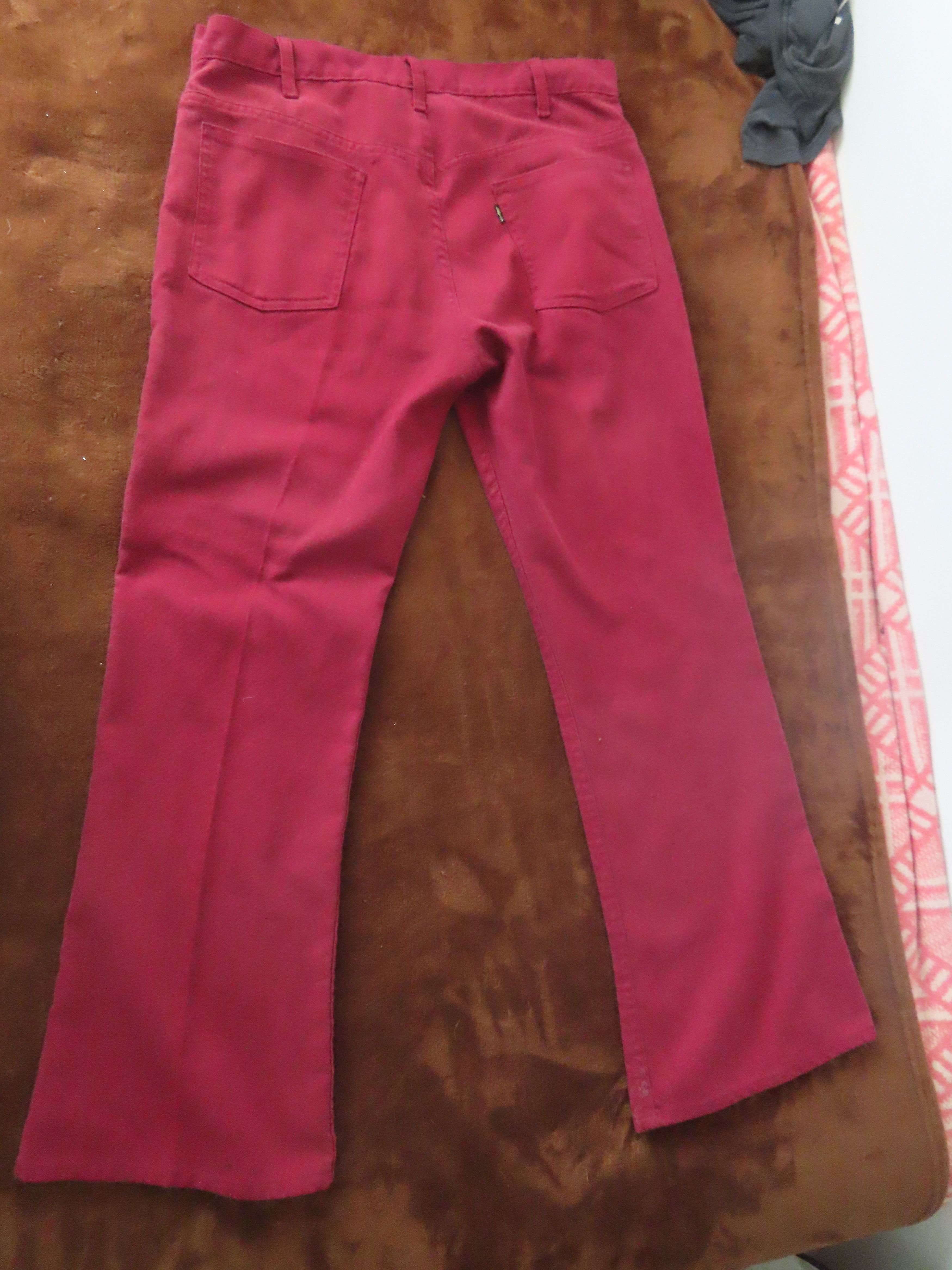 Levi's × Vintage Vintage Levi’s Sta-prest Big E Pants 70s Flared Size US 36 / EU 52 - 2 Thumbnail