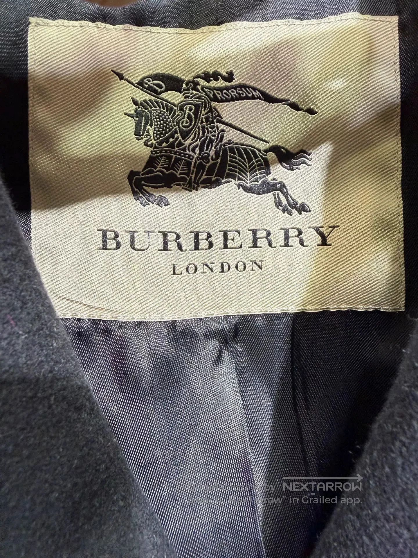 Burberry Burberry Black Wool Coat Size UK4. Size XL / US 12-14 / IT 48-50 - 4 Thumbnail