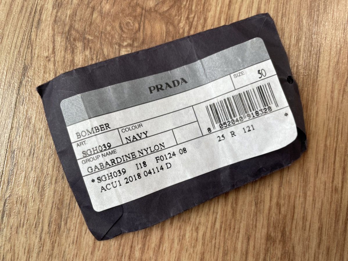 Prada Prada Garbadine Bomber Jacket Size US L / EU 52-54 / 3 - 7 Thumbnail