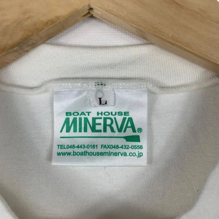 Vintage BOAT HOUSE MINERVA Toda Saitama Japan Tribal Tee Shirt Size L / US 10 / IT 46 - 7 Thumbnail