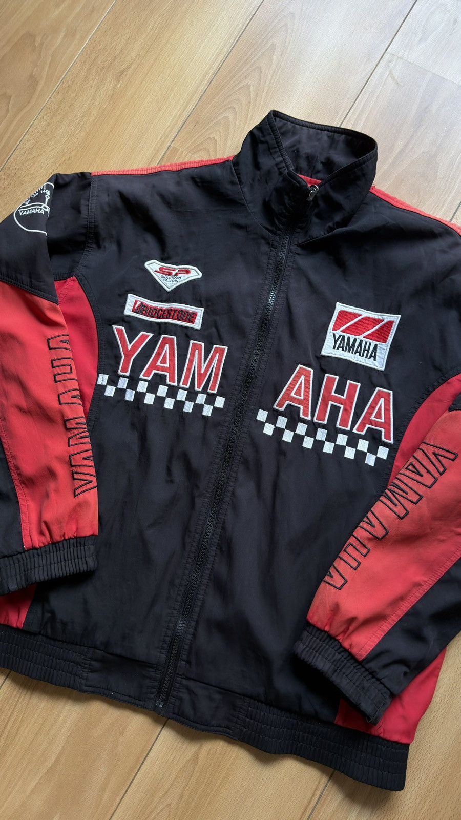 Yamaha Yamaha vintage reversible mot racing jacket Size US L / EU 52-54 / 3 - 4 Thumbnail
