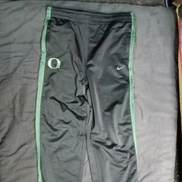 Nike Vintage Nike Oregon Ducks Striped Sweatpants Joggers Size US 32 / EU 48 - 2 Thumbnail