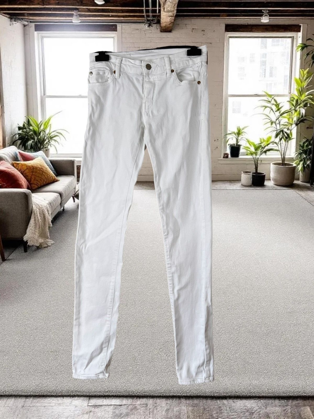 Denim & Supply Ralph Lauren Denim & Supply Ralph Lauren white jeans size W26 L32 Size 26" / US 2 / IT 38 - 1 Thumbnail