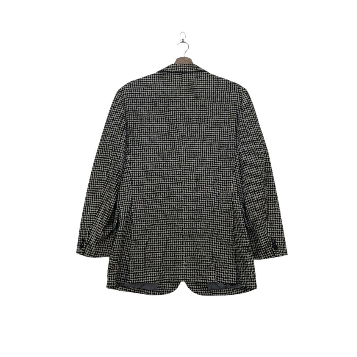 Burberry × Vintage Vintage Burberrys Checked Black And White Wool Jacket Size US M / EU 48-50 / 2 - 3 Thumbnail