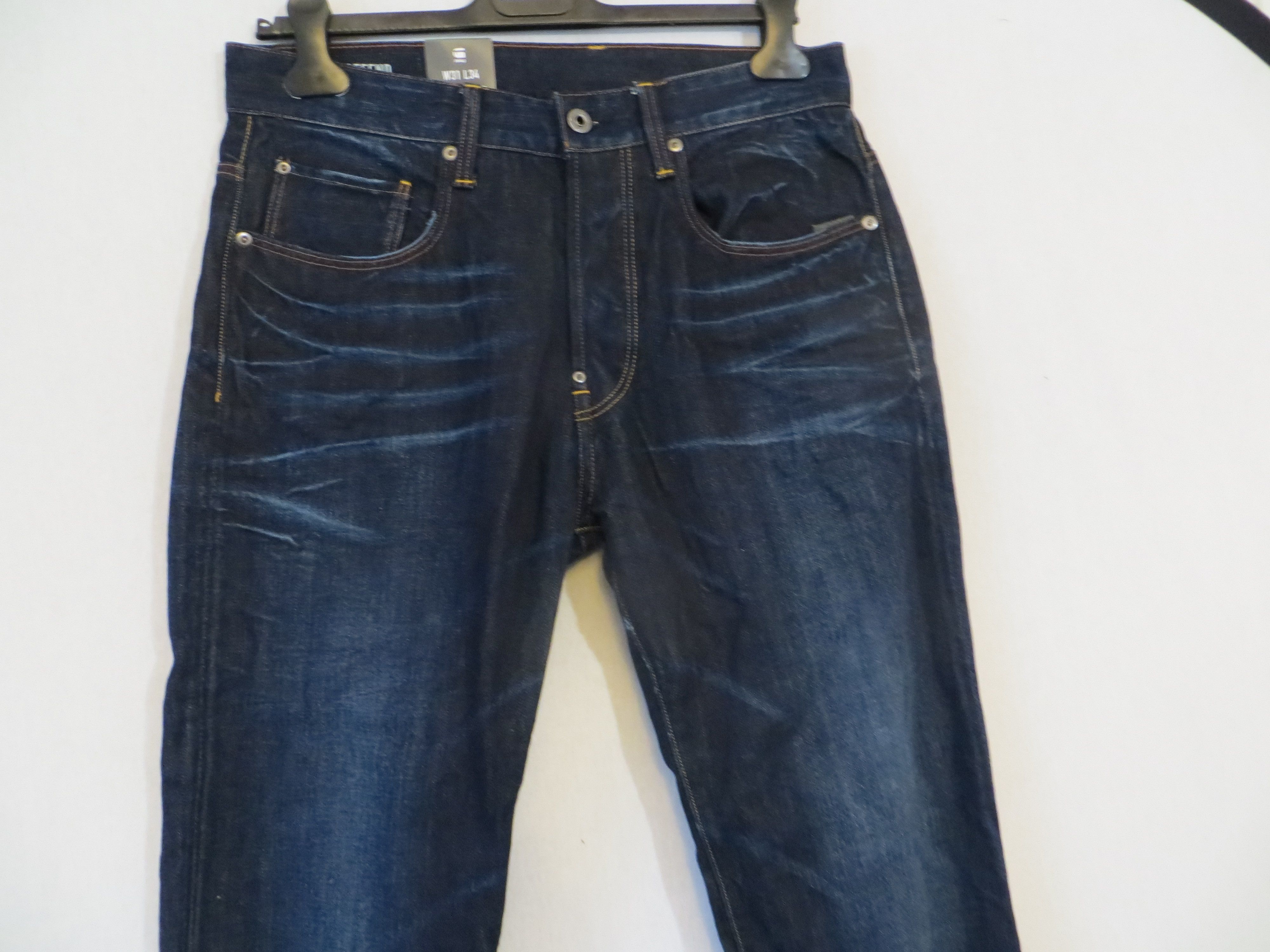 G-Star DEFEND LOOSE HADRON DENIM JEANS Size US 31 - 2 Thumbnail