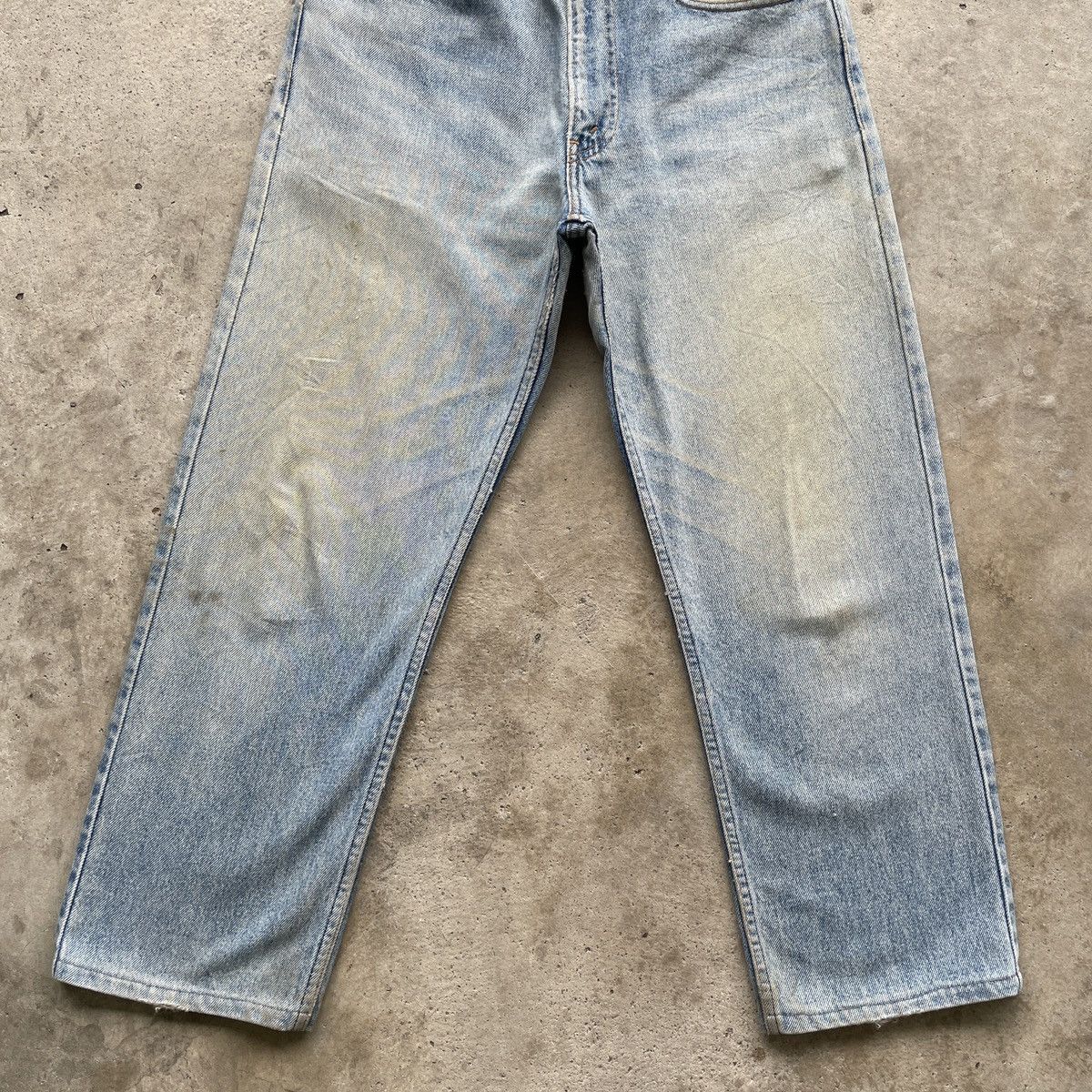 Levi's Vintage Clothing 90s Vintage Levis Rusty Faded Made In USA Jeans Denim Pants Size US 31 - 4 Thumbnail