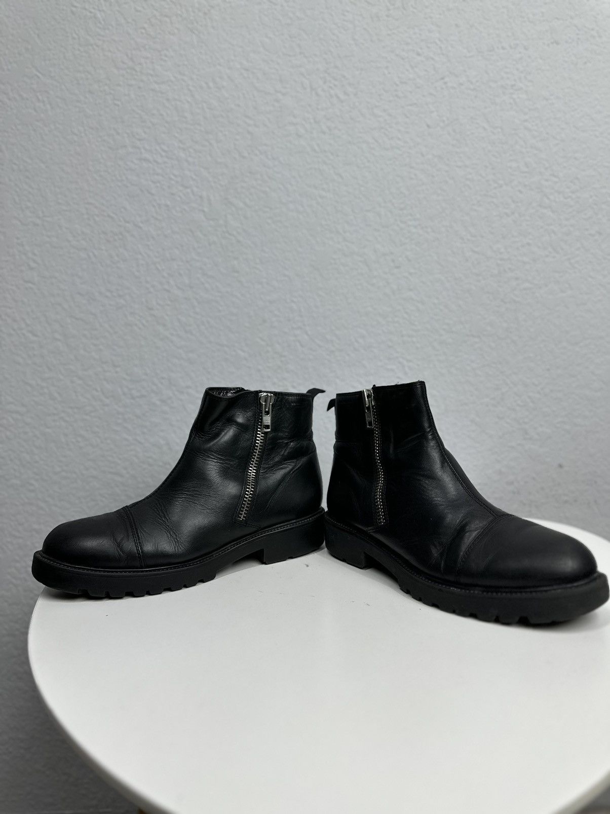 A.S.98 Vintage Guidi Style Leather Boots Hight Rick Owens As 98 Size US 8.5 / EU 41-42 - 8 Thumbnail
