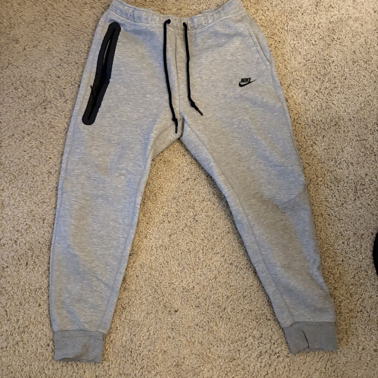Nike Nike Tech Men's Fleece Jogger Grey Size US 34 / EU 50 - 1 Thumbnail