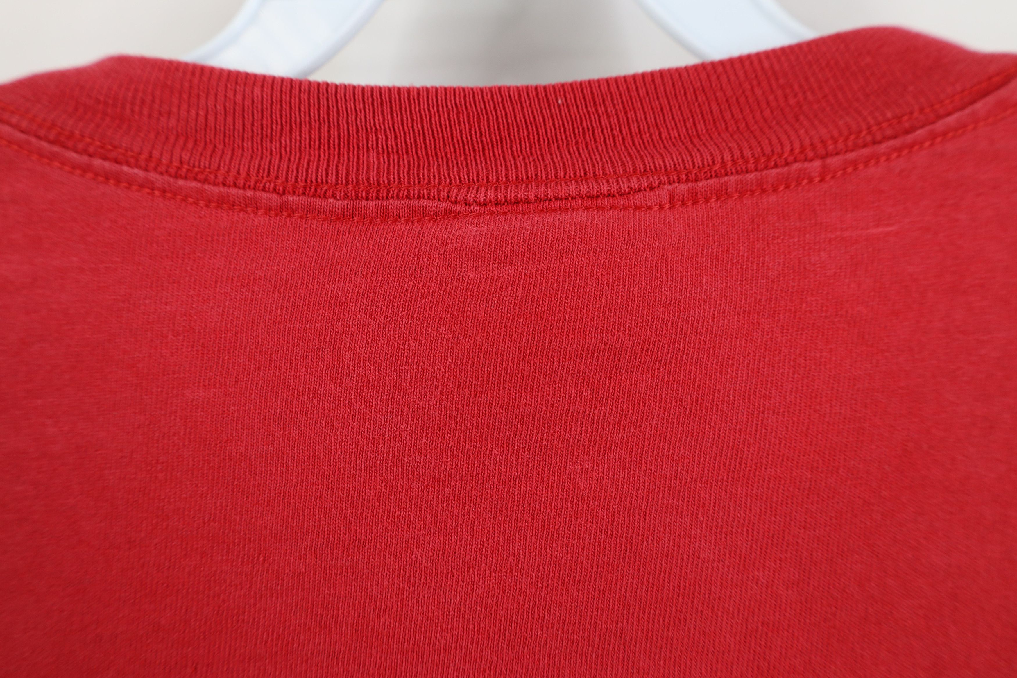 Vintage Vintage 90s Spell Out Ohio State University T-Shirt Red Size US XL / EU 56 / 4 - 10 Thumbnail