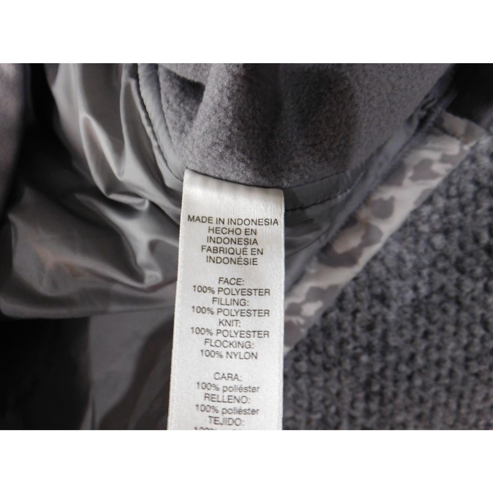Vintage Chico's Vest Size 1 gray Women's Vest Full Zip stretch weekends puffer polyester Size XS / US 0-2 / IT 36-38 - 7 Thumbnail