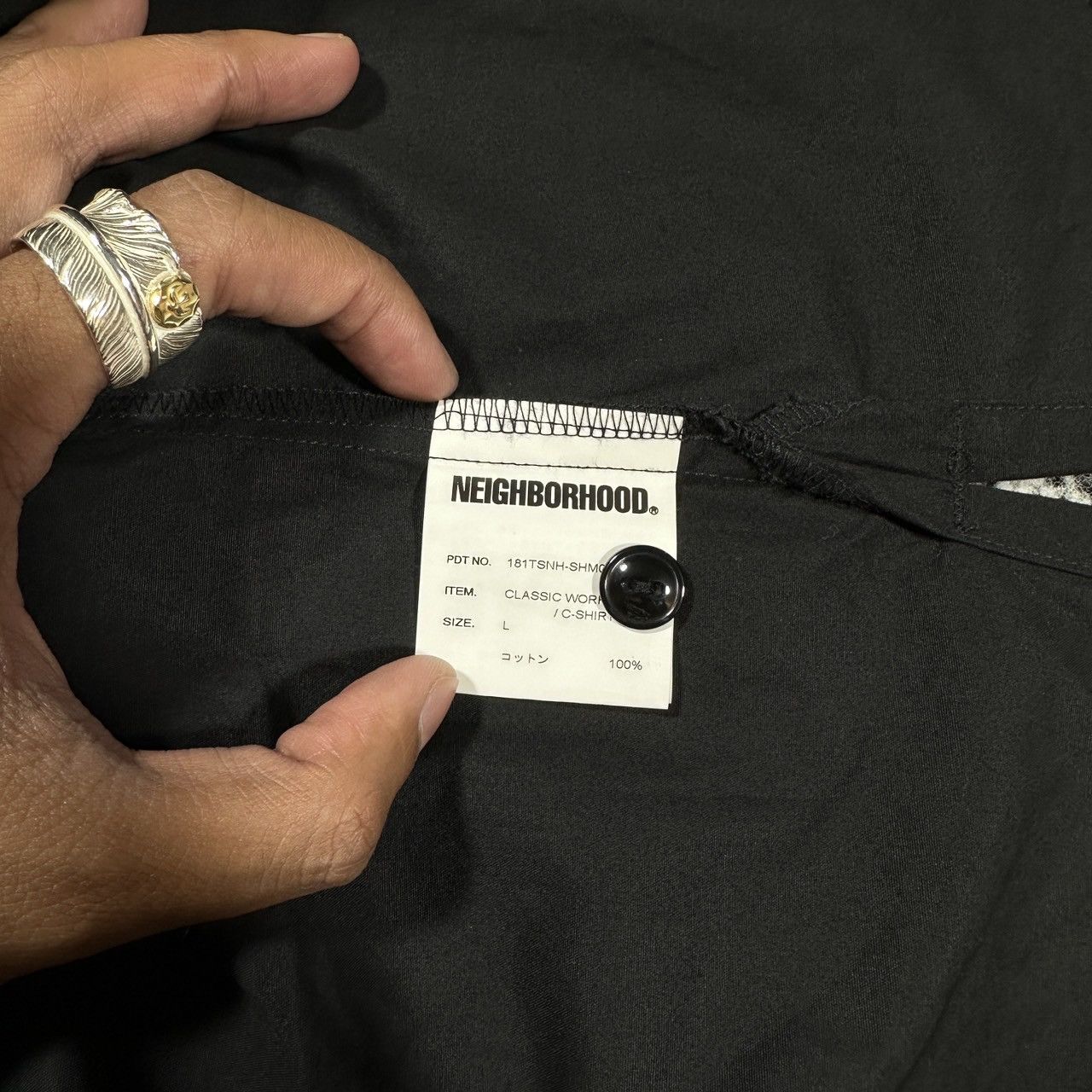 Japanese Brand × Neighborhood NEIGHBORHOOD CLASSIC WORK / C-SHIRT SS 2018 Size US L / EU 52-54 / 3 - 7 Thumbnail