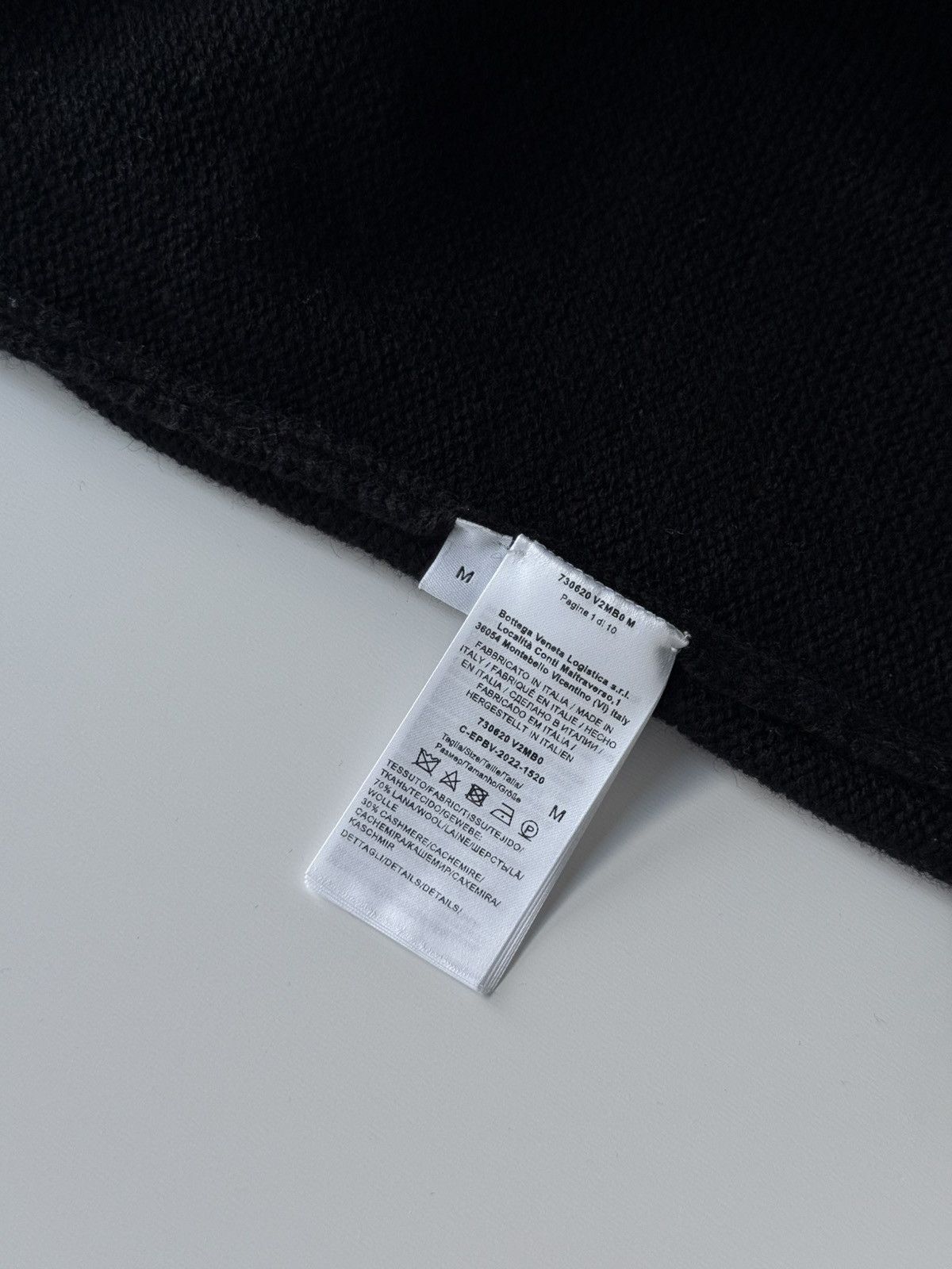 Bottega Veneta RRP $2500 Bottega Veneta Cashmere Sweater Overlock Mens L Size US L / EU 52-54 / 3 - 11 Thumbnail